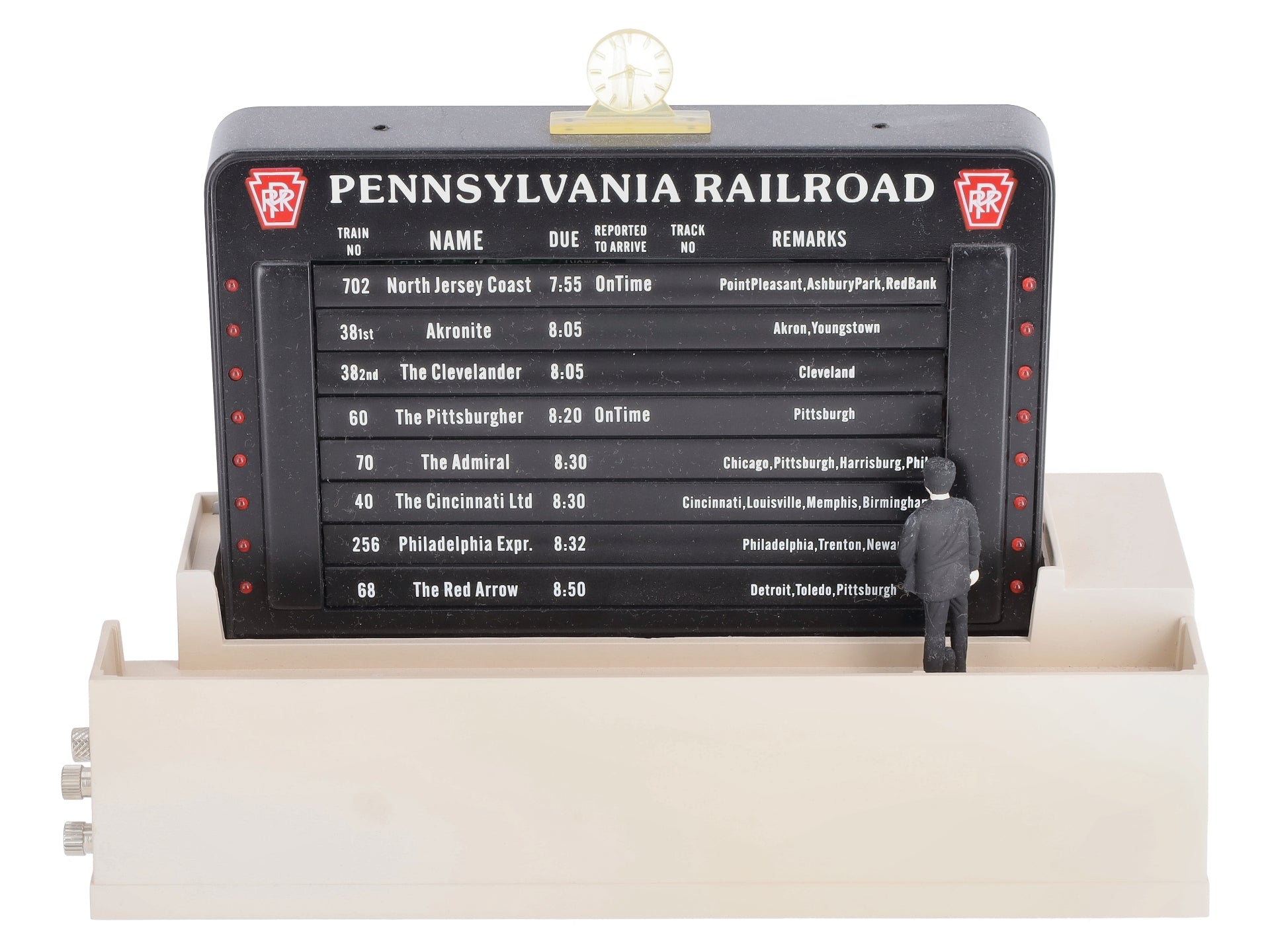 MTH 30-9165 O Gauge Pennsylvania #334 Dispatch Board