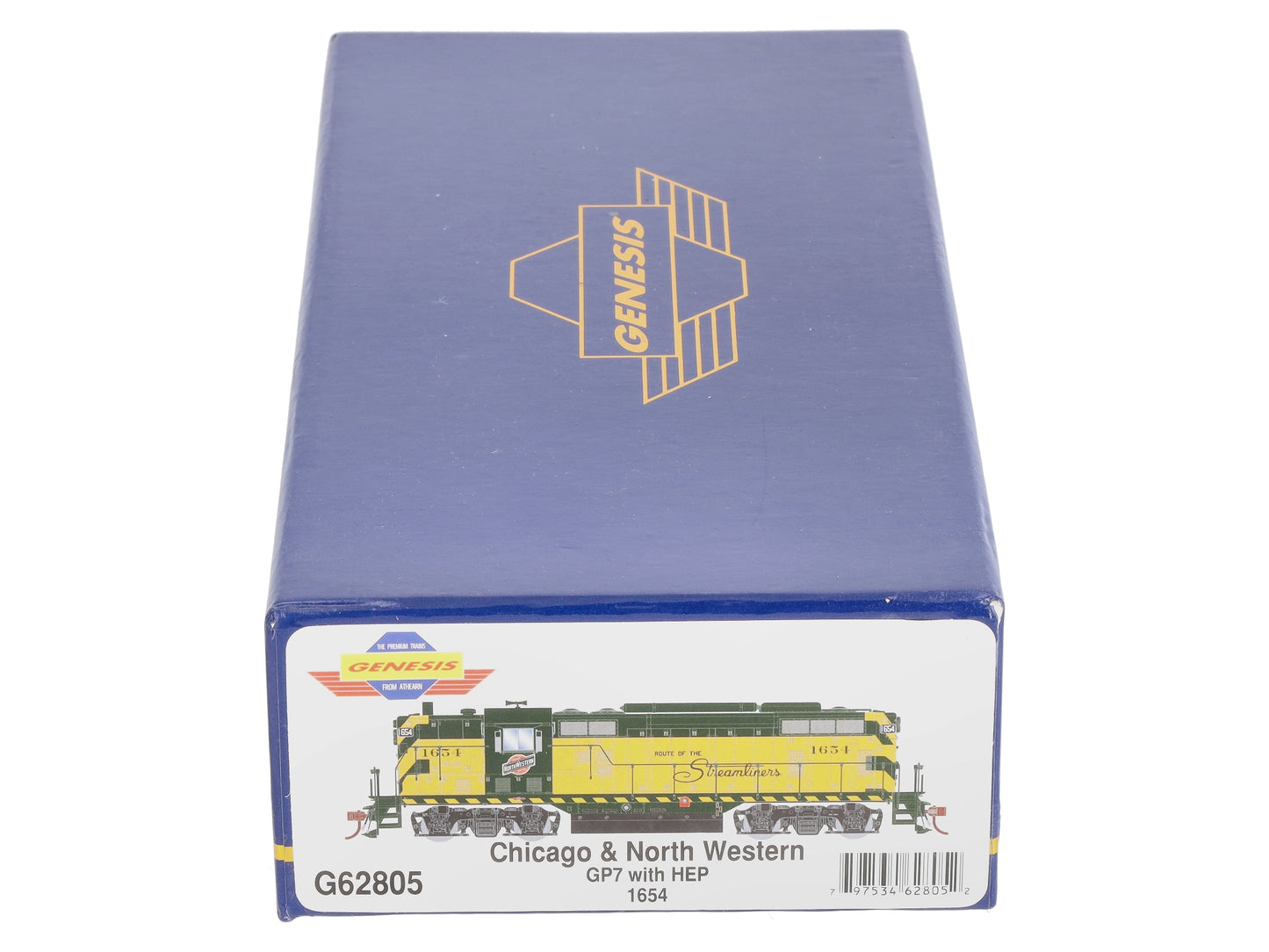Athearn G62805 HO C&NW GP7 w/ HEP #1654