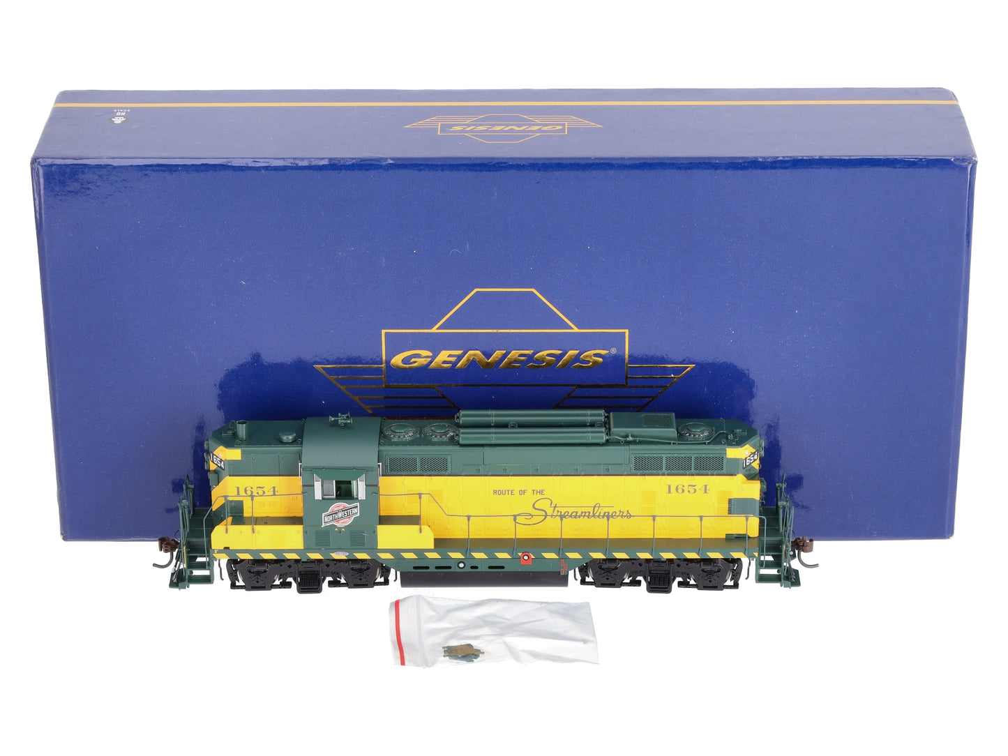 Athearn G62805 HO C&NW GP7 w/ HEP #1654