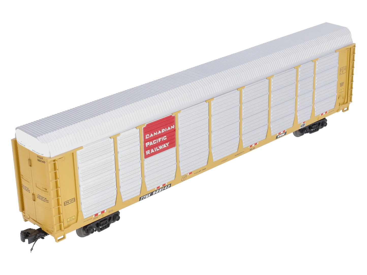 MTH 20-98965 O Canadian Pacific Corrugated Auto Carrier #988143