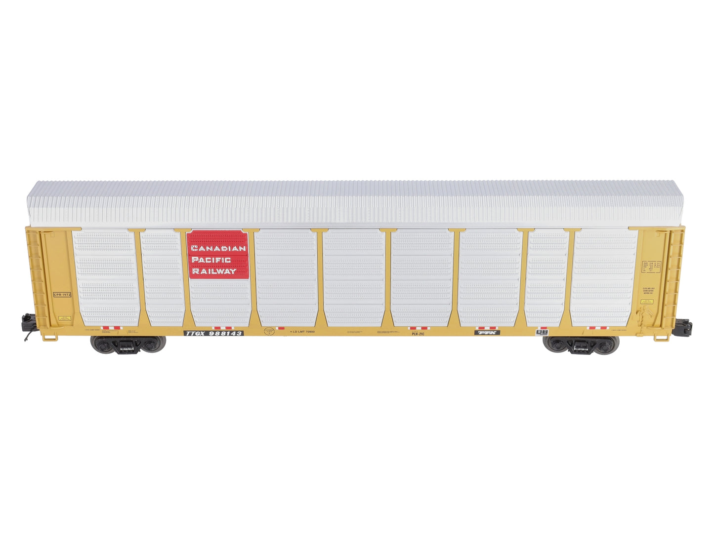 MTH 20-98965 O Canadian Pacific Corrugated Auto Carrier #988143