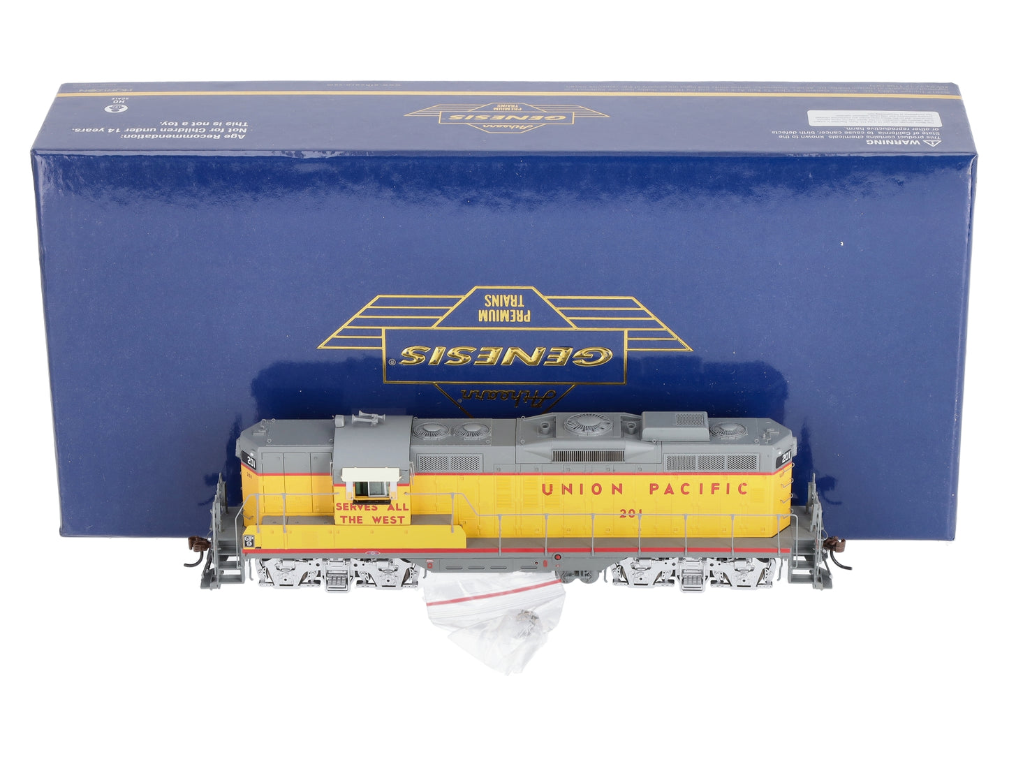 Athearn G78103 HO Union Pacific GP9 Diesel Locomotive #201