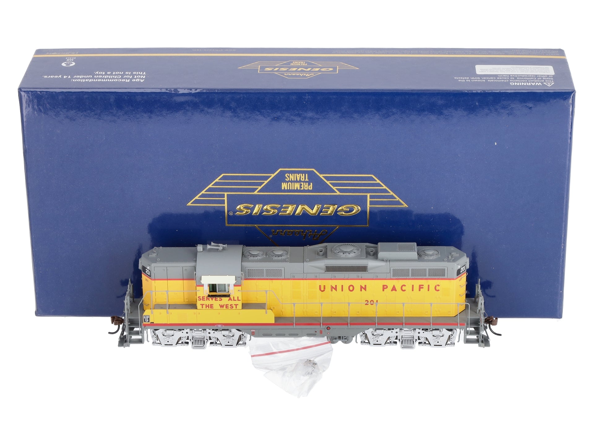 Athearn G78103 HO Union Pacific GP9 Diesel Locomotive #201