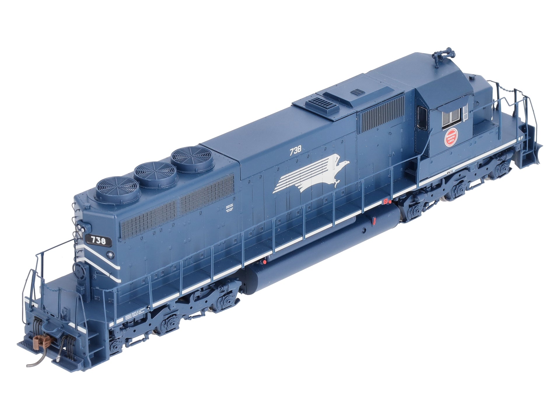 Athearn 98765 HO MP SD40 Diesel Engine RTR #738