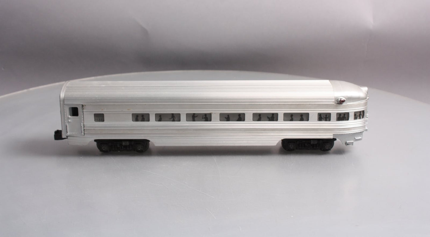 Lionel 2551 Vintage O Canadian Pacific Banff Park Aluminum Observation Car