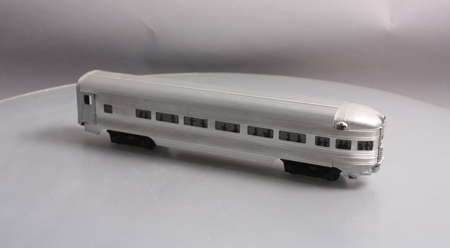 Lionel 2551 Vintage O Canadian Pacific Banff Park Aluminum Observation Car