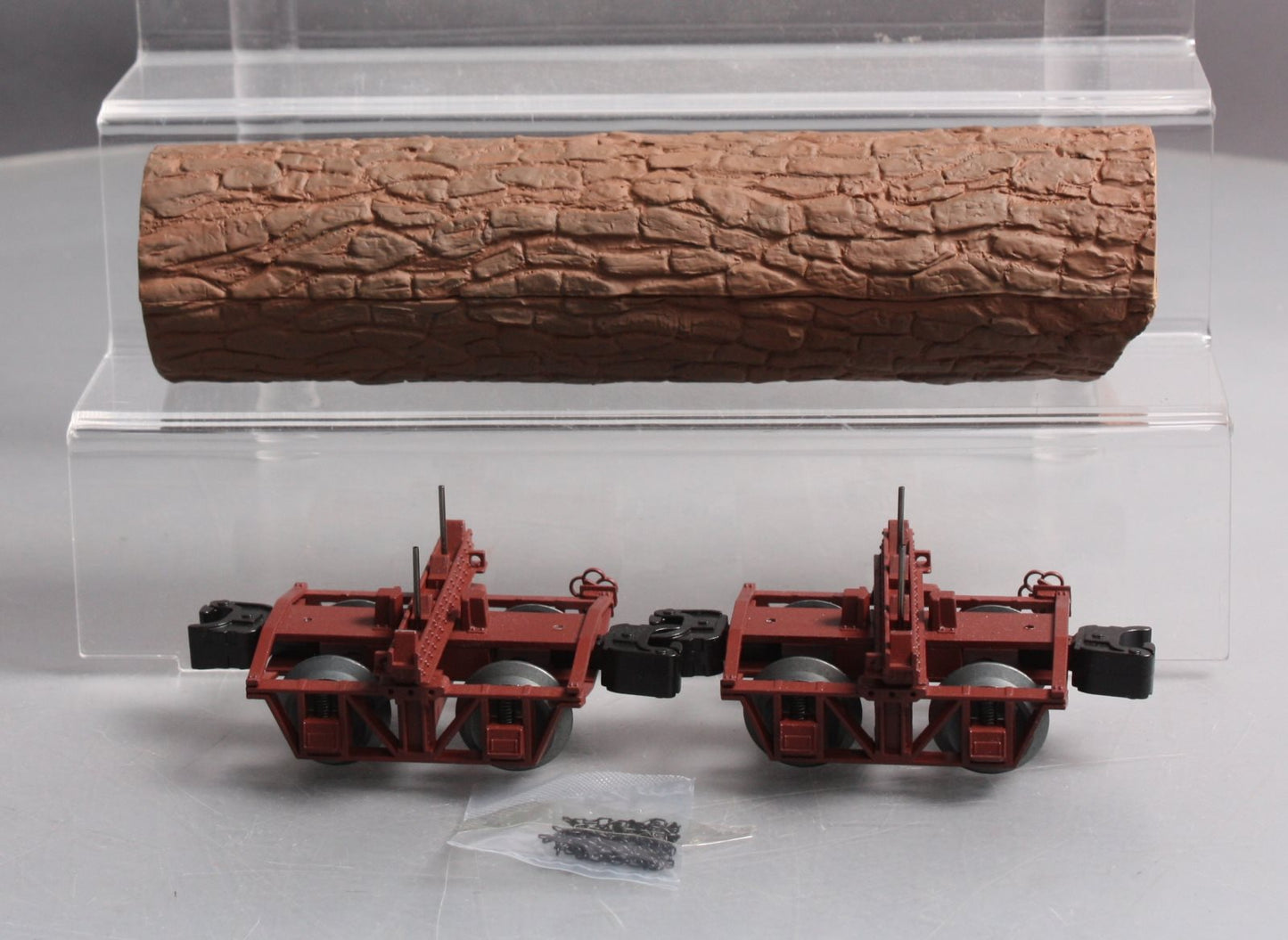 Lionel 6-84167 O Gauge Brown Logging Disconnects (Pack of 2)