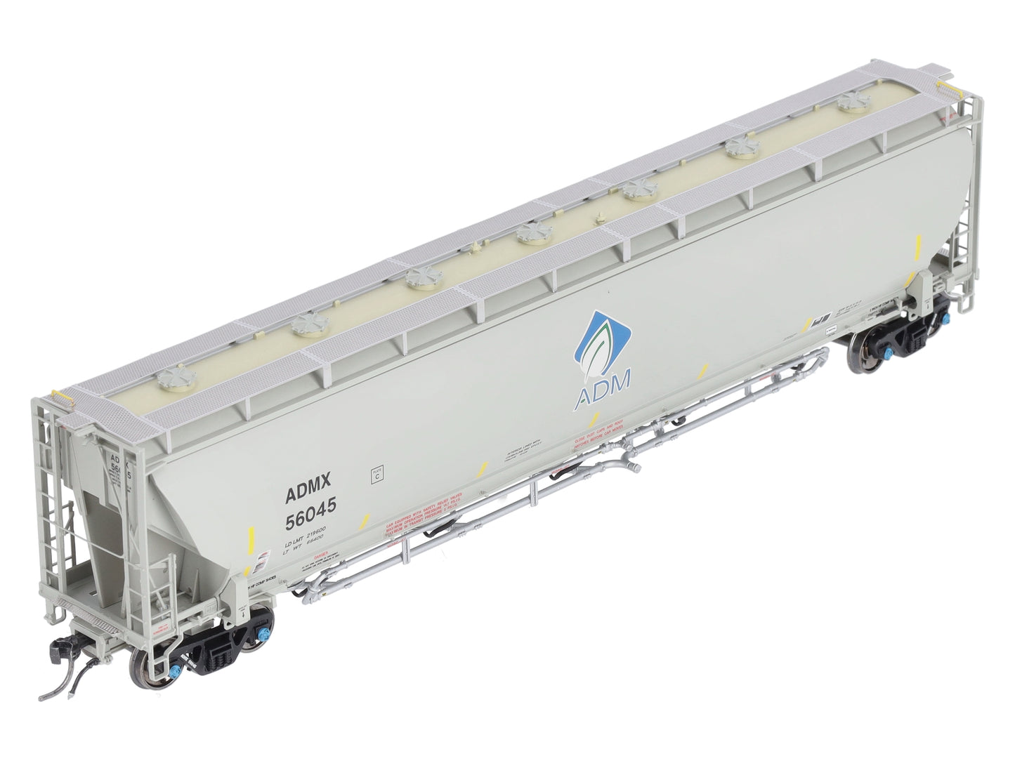 Atlas 20004264 HO Scale ADM Trinity Covered Hopper #56045