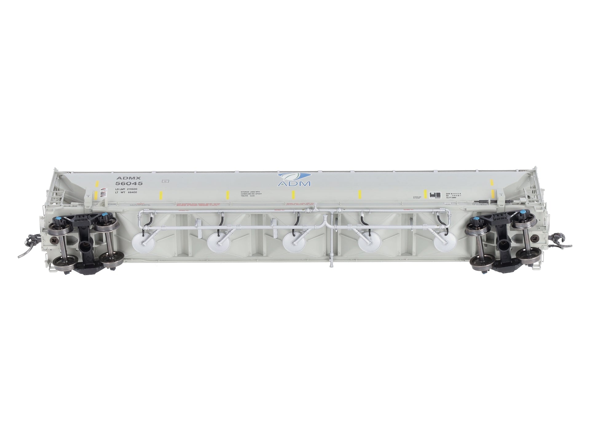 Atlas 20004264 HO Scale ADM Trinity Covered Hopper #56045
