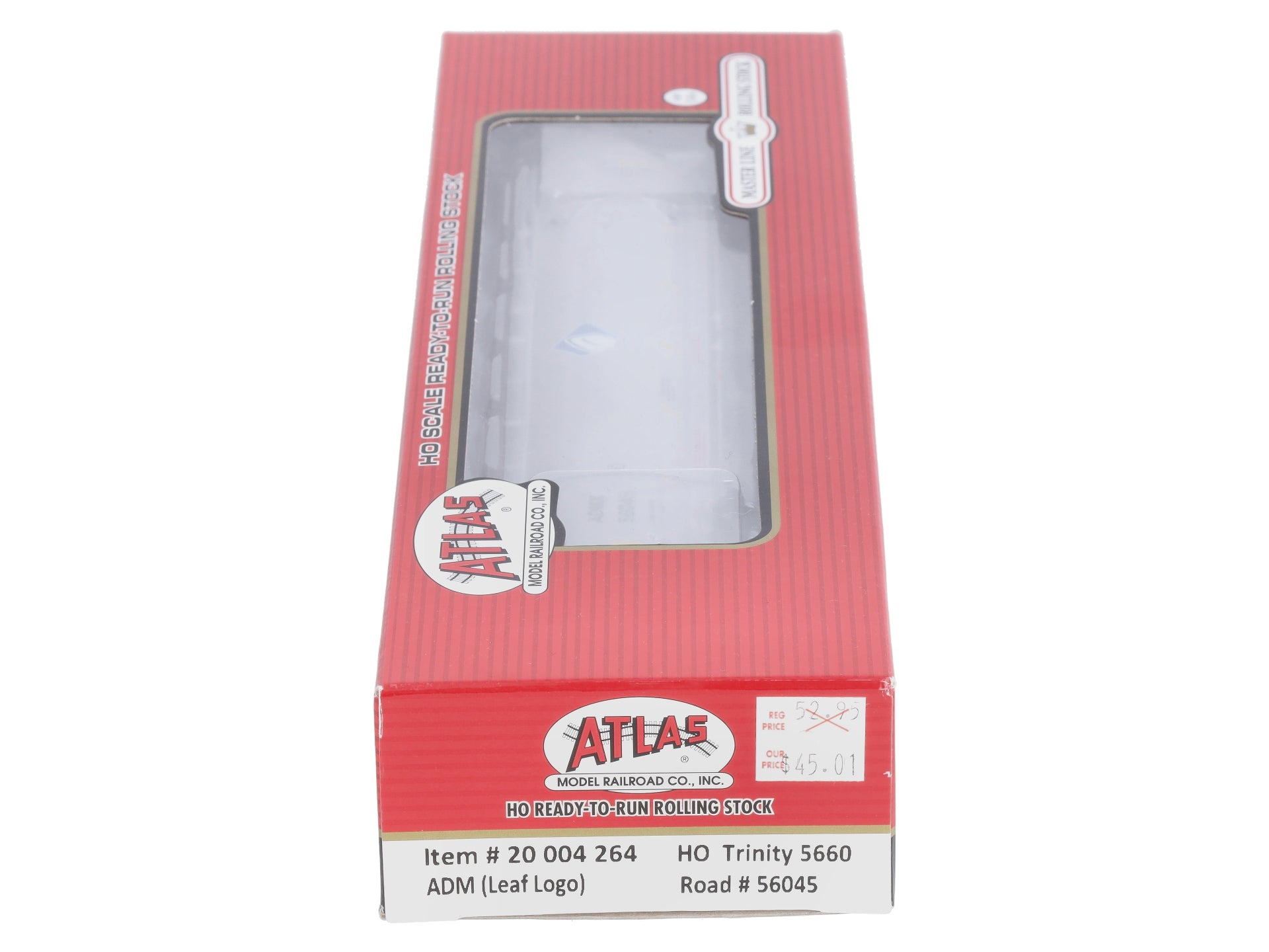 Atlas 20004264 HO Scale ADM Trinity Covered Hopper #56045