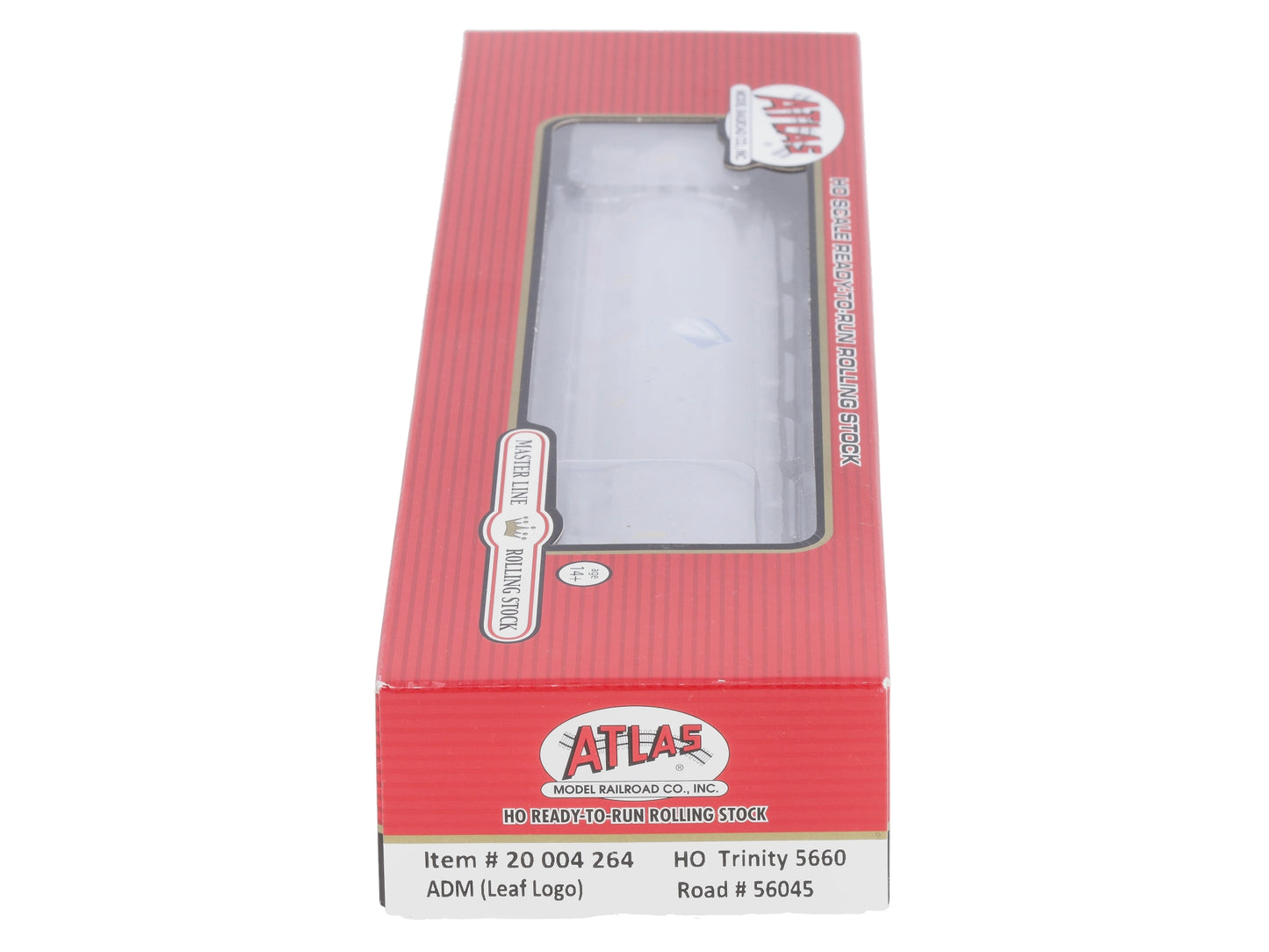 Atlas 20004264 HO Scale ADM Trinity Covered Hopper #56045