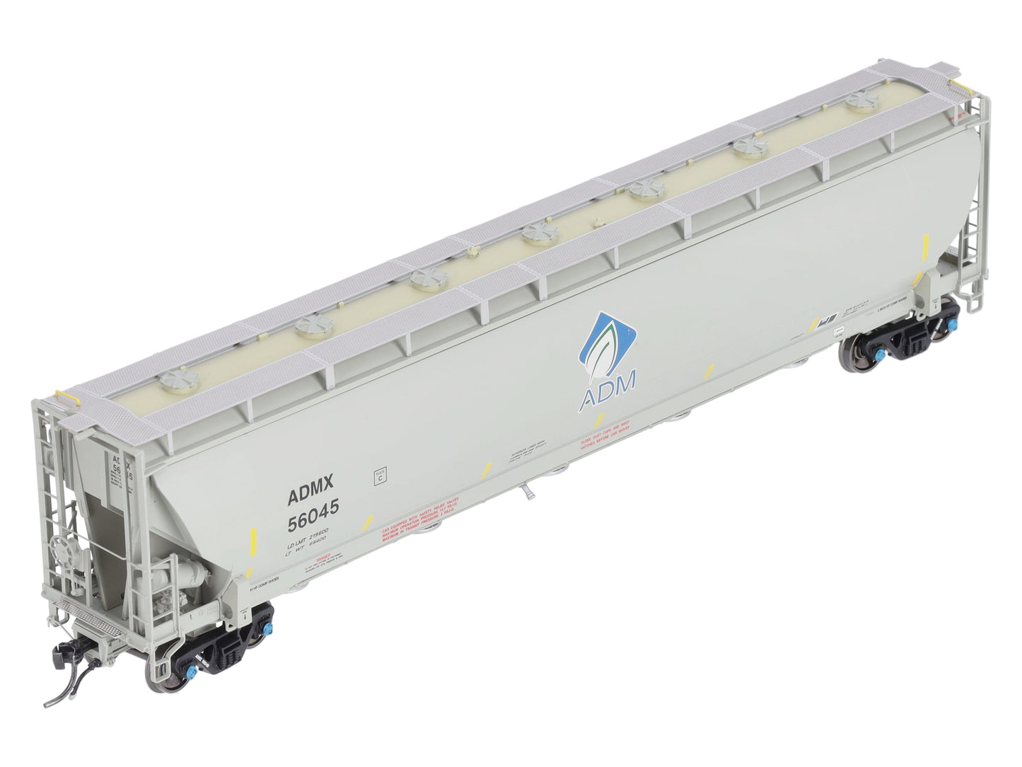 Atlas 20004264 HO Scale ADM Trinity Covered Hopper #56045