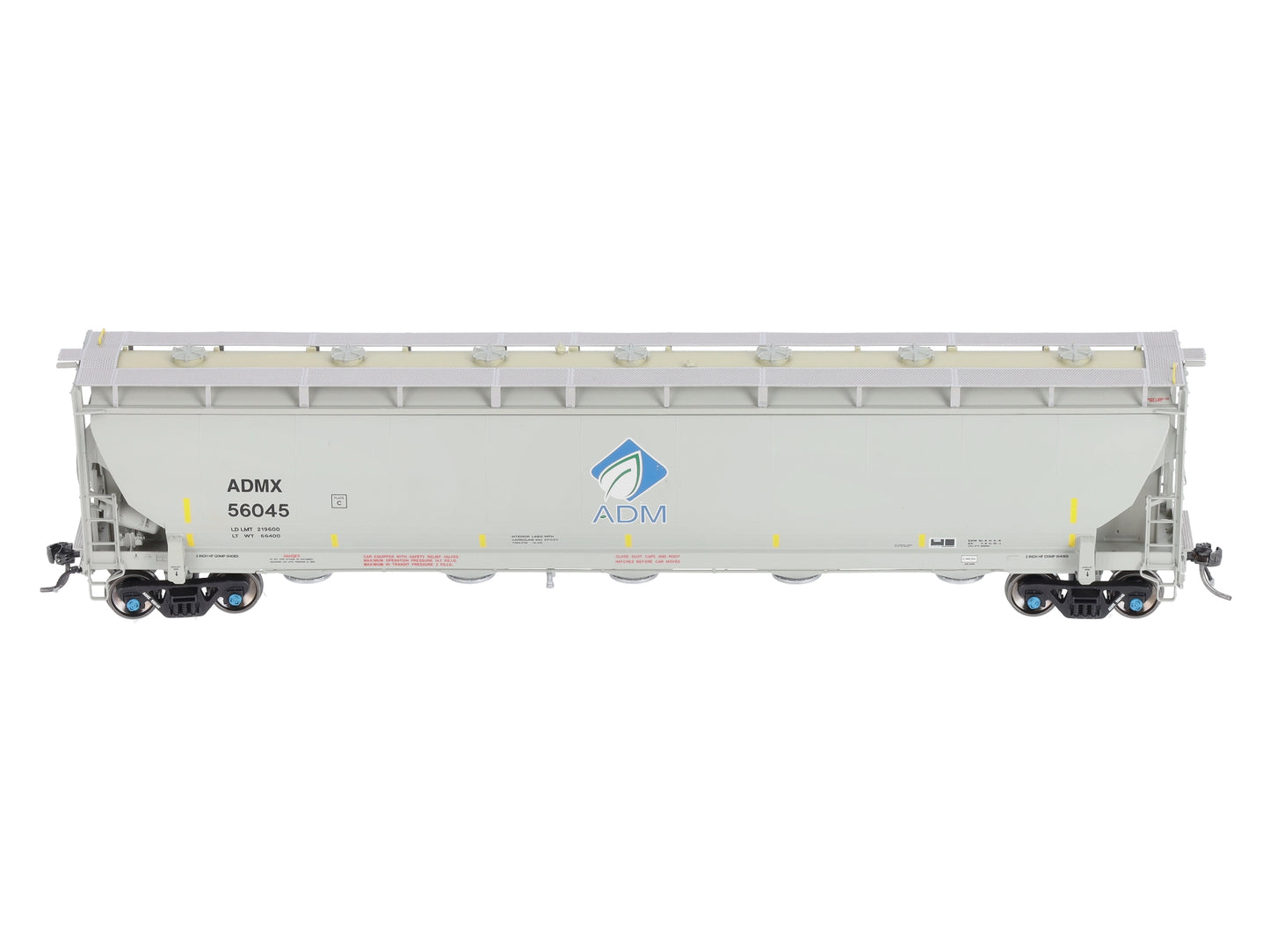 Atlas 20004264 HO Scale ADM Trinity Covered Hopper #56045