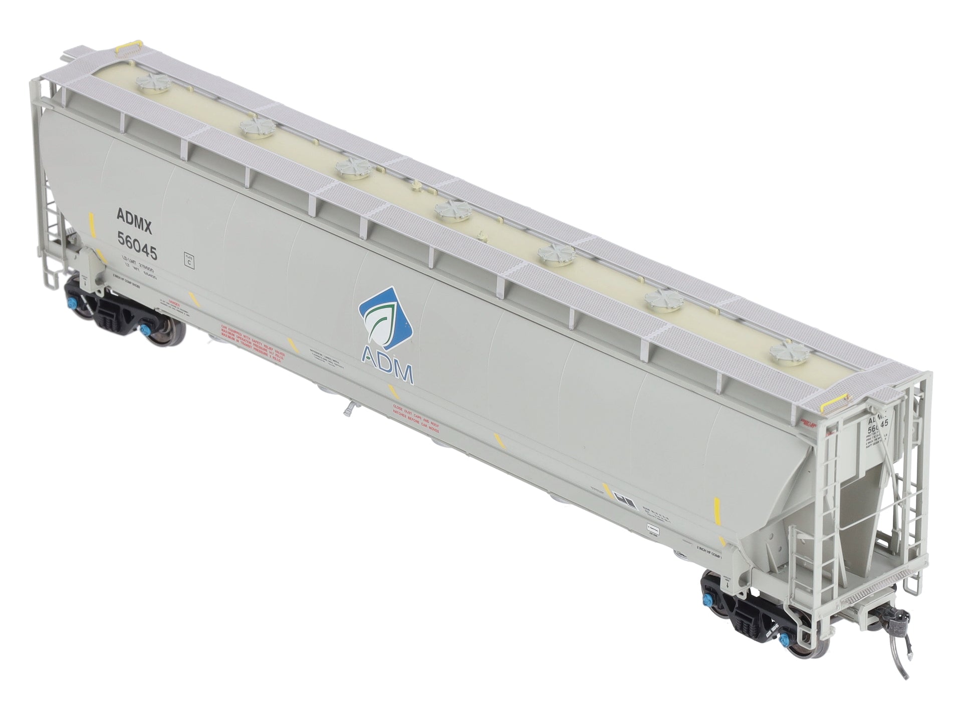 Atlas 20004264 HO Scale ADM Trinity Covered Hopper #56045