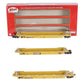 Atlas 20004614 HO TTX 53' Articulated Well Cars (Yellow/Black) #728465