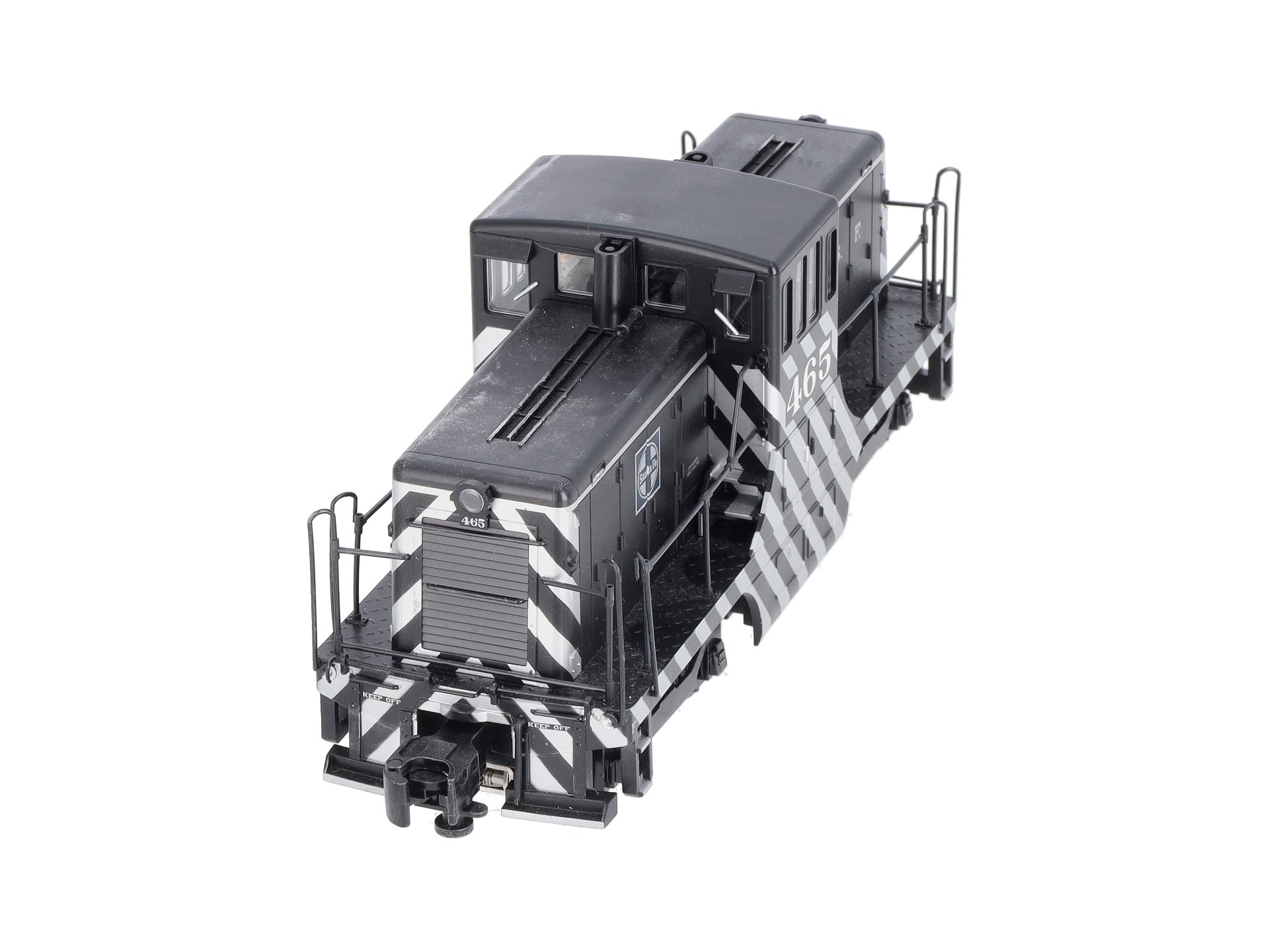 Williams 23102 O Santa Fe GE 44 Ton Switcher Diesel Locomotive #465