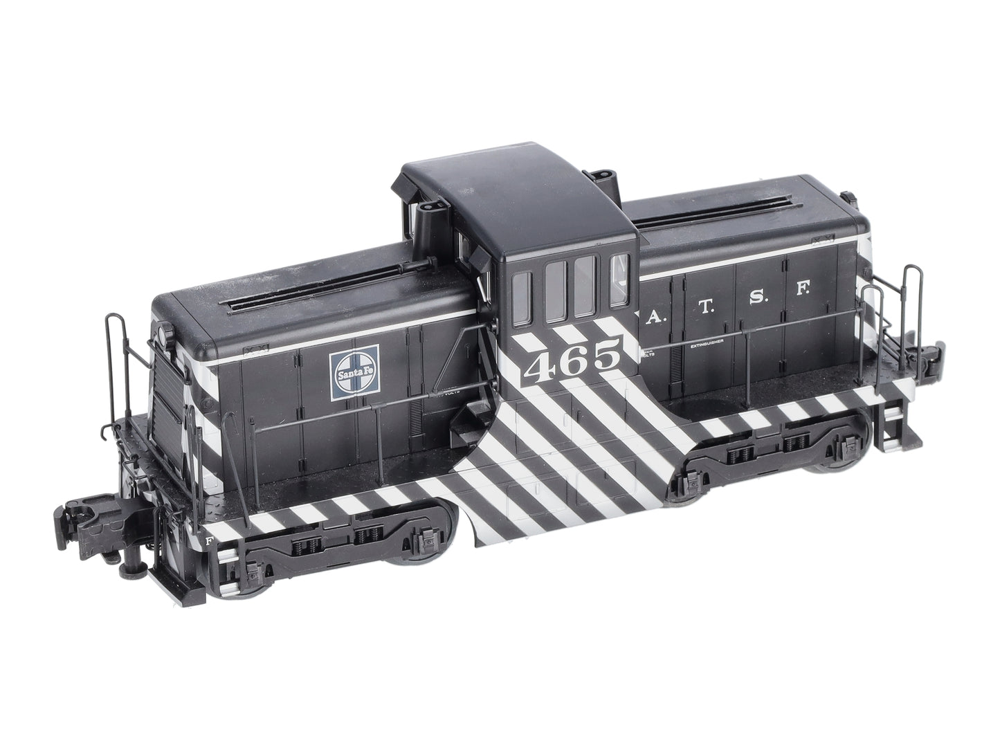 Williams 23102 O Santa Fe GE 44 Ton Switcher Diesel Locomotive #465