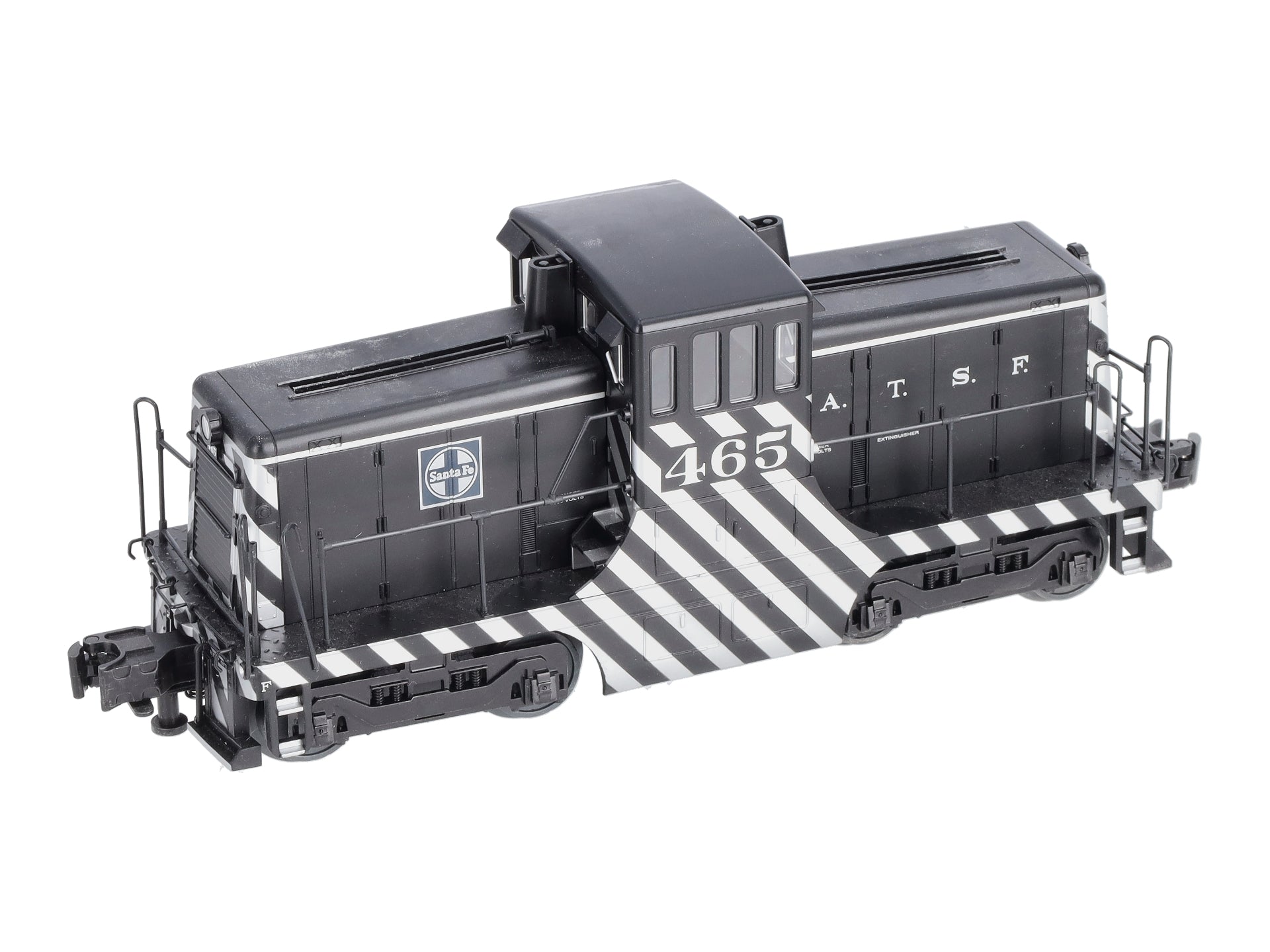 Williams 23102 O Santa Fe GE 44 Ton Switcher Diesel Locomotive #465