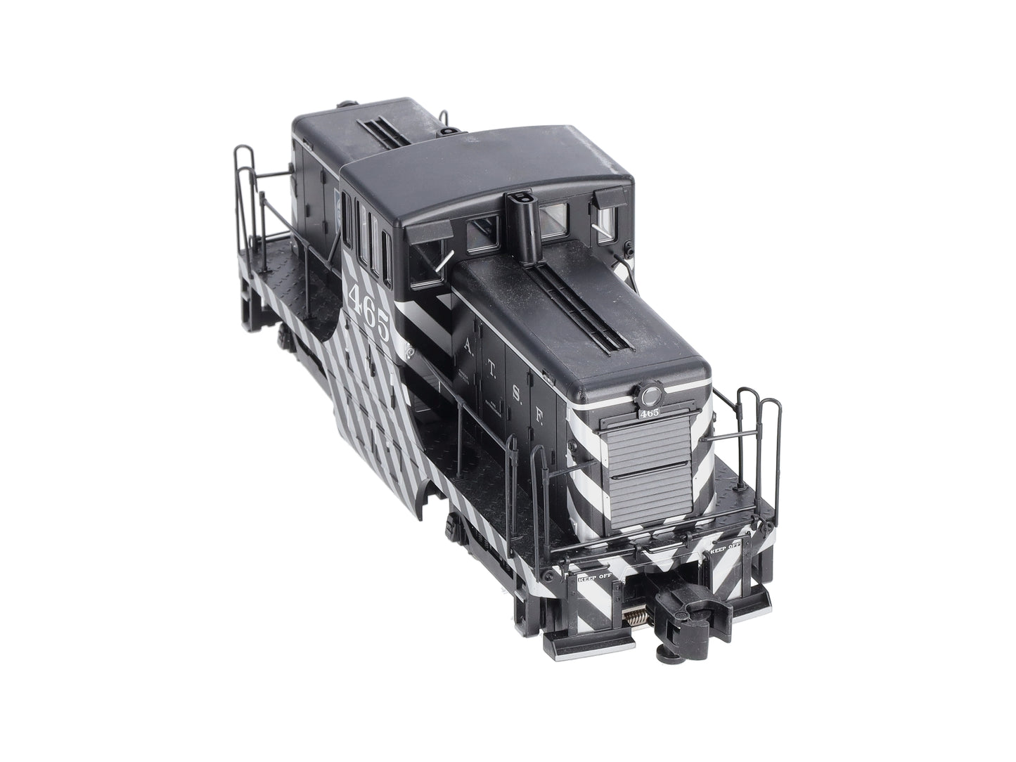 Williams 23102 O Santa Fe GE 44 Ton Switcher Diesel Locomotive #465