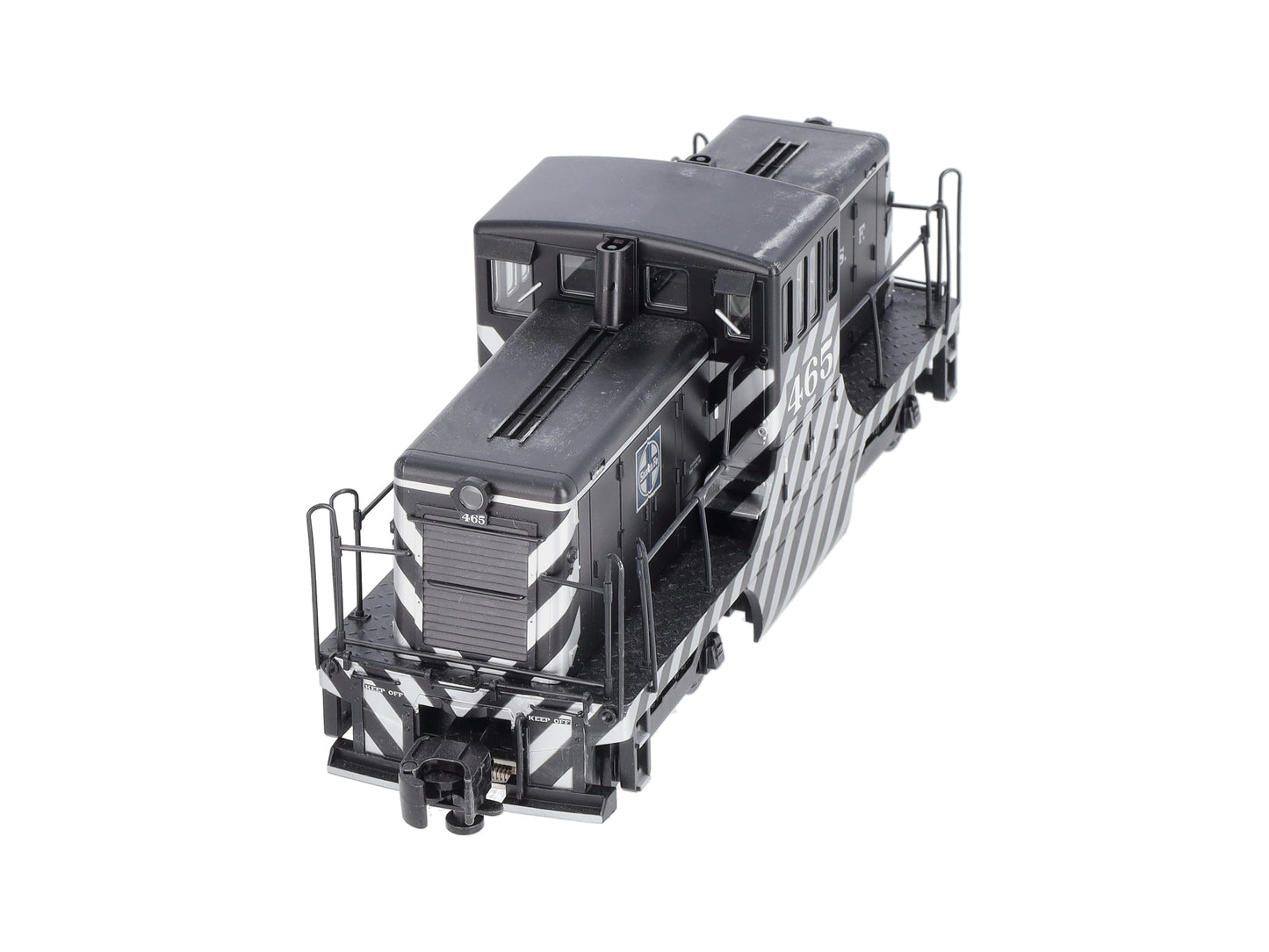 Williams 23102 O Santa Fe GE 44 Ton Switcher Diesel Locomotive #465