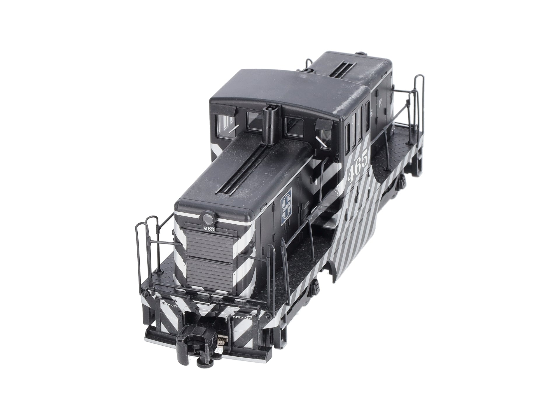 Williams 23102 O Santa Fe GE 44 Ton Switcher Diesel Locomotive #465