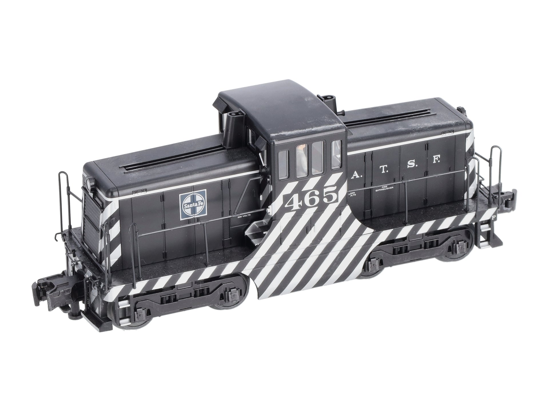 Williams 23102 O Santa Fe GE 44 Ton Switcher Diesel Locomotive #465