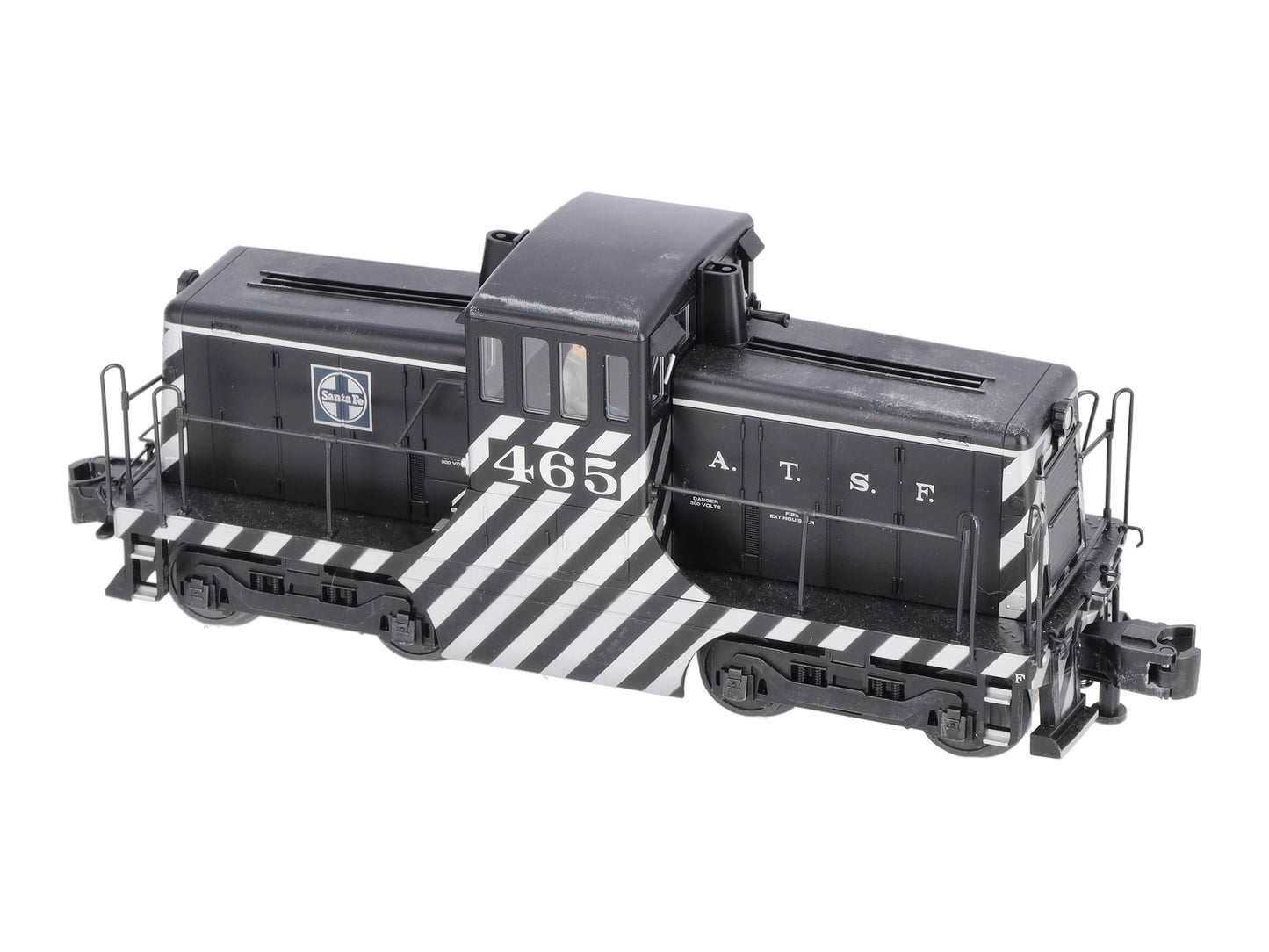 Williams 23102 O Santa Fe GE 44 Ton Switcher Diesel Locomotive #465