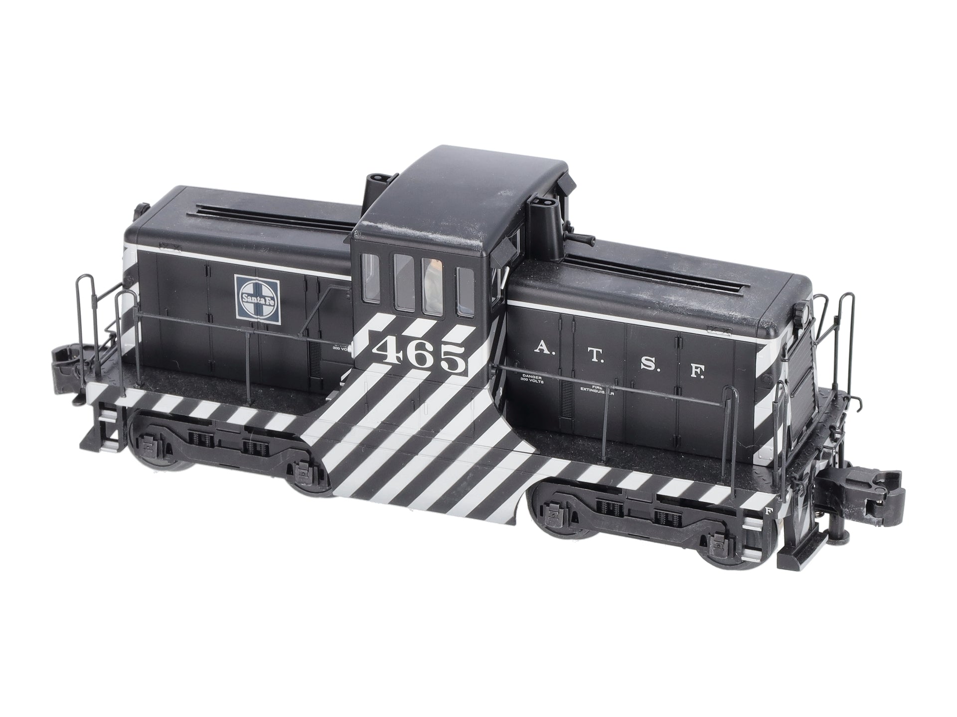 Williams 23102 O Santa Fe GE 44 Ton Switcher Diesel Locomotive #465