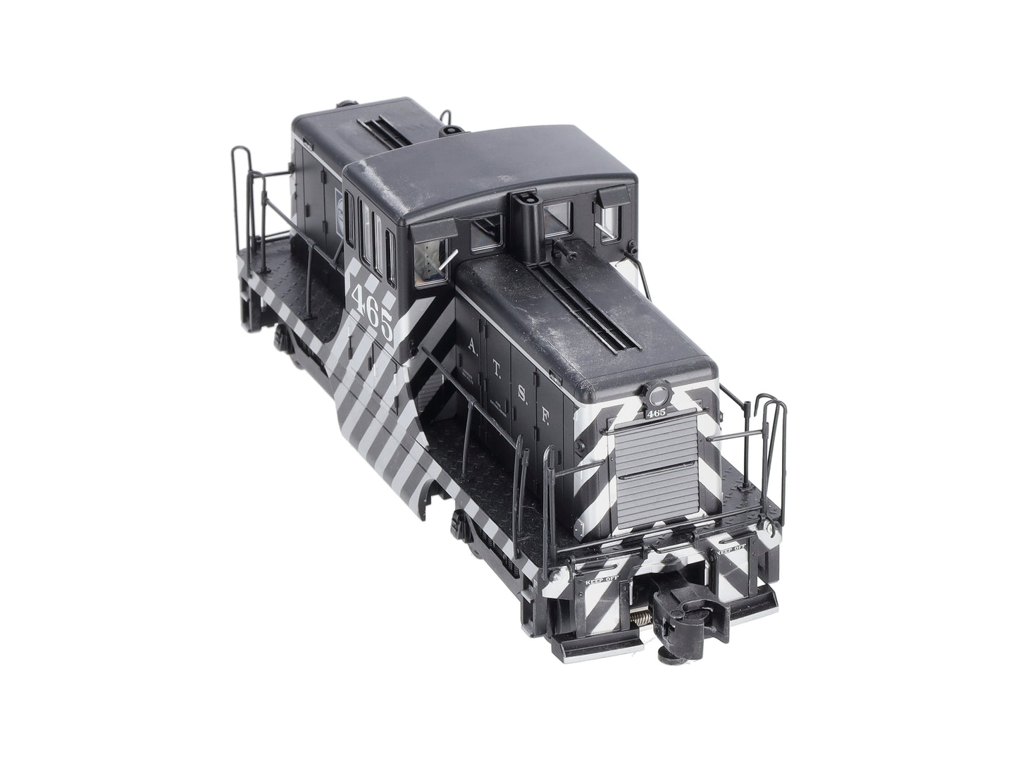 Williams 23102 O Santa Fe GE 44 Ton Switcher Diesel Locomotive #465
