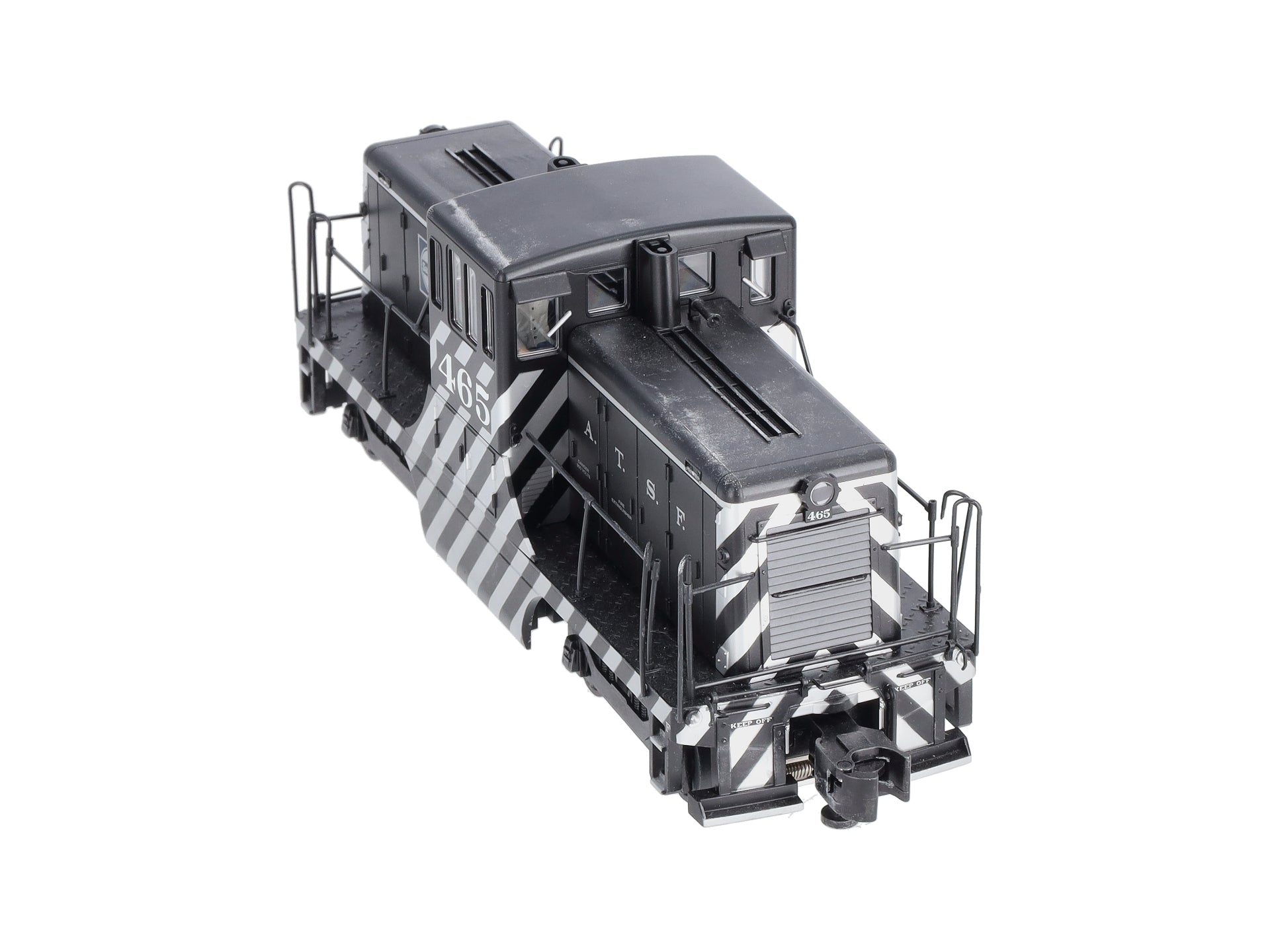 Williams 23102 O Santa Fe GE 44 Ton Switcher Diesel Locomotive #465