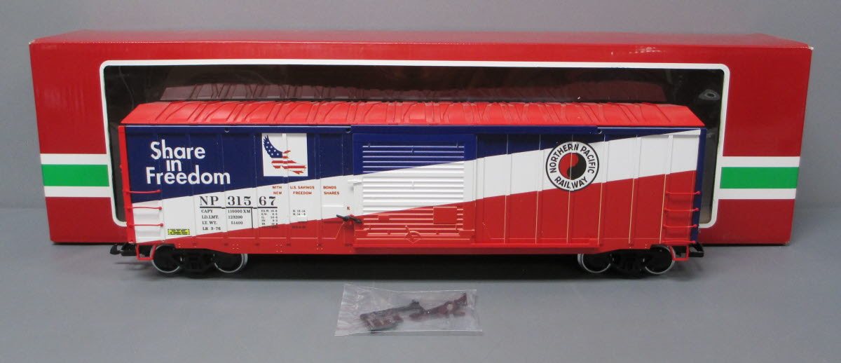 LGB 42938 G Scale Northern Pacific Boxcar #31567