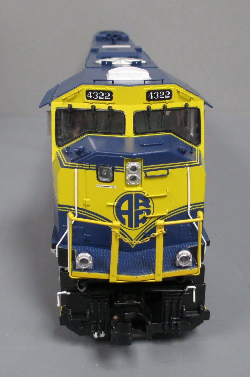 MTH 20-20452-1 Alaska SD70Mac O Gauge Passenger Train Set w/PS3