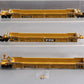 Atlas 20004615 HO TTX 53' Articulated Well Cars (Yellow/Black) #728500