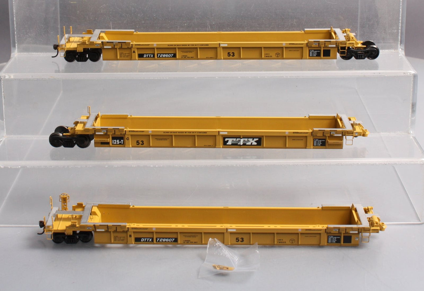 Atlas 20004618 HO Scale TTX Thral 53' Well Car Set #728607