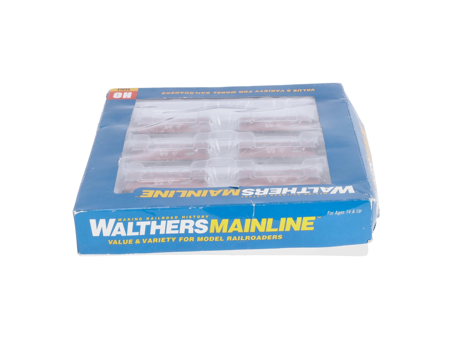 Walthers 910-58153 HO Chicago & North Western 24' Michigan Taconite Ore Car (6)
