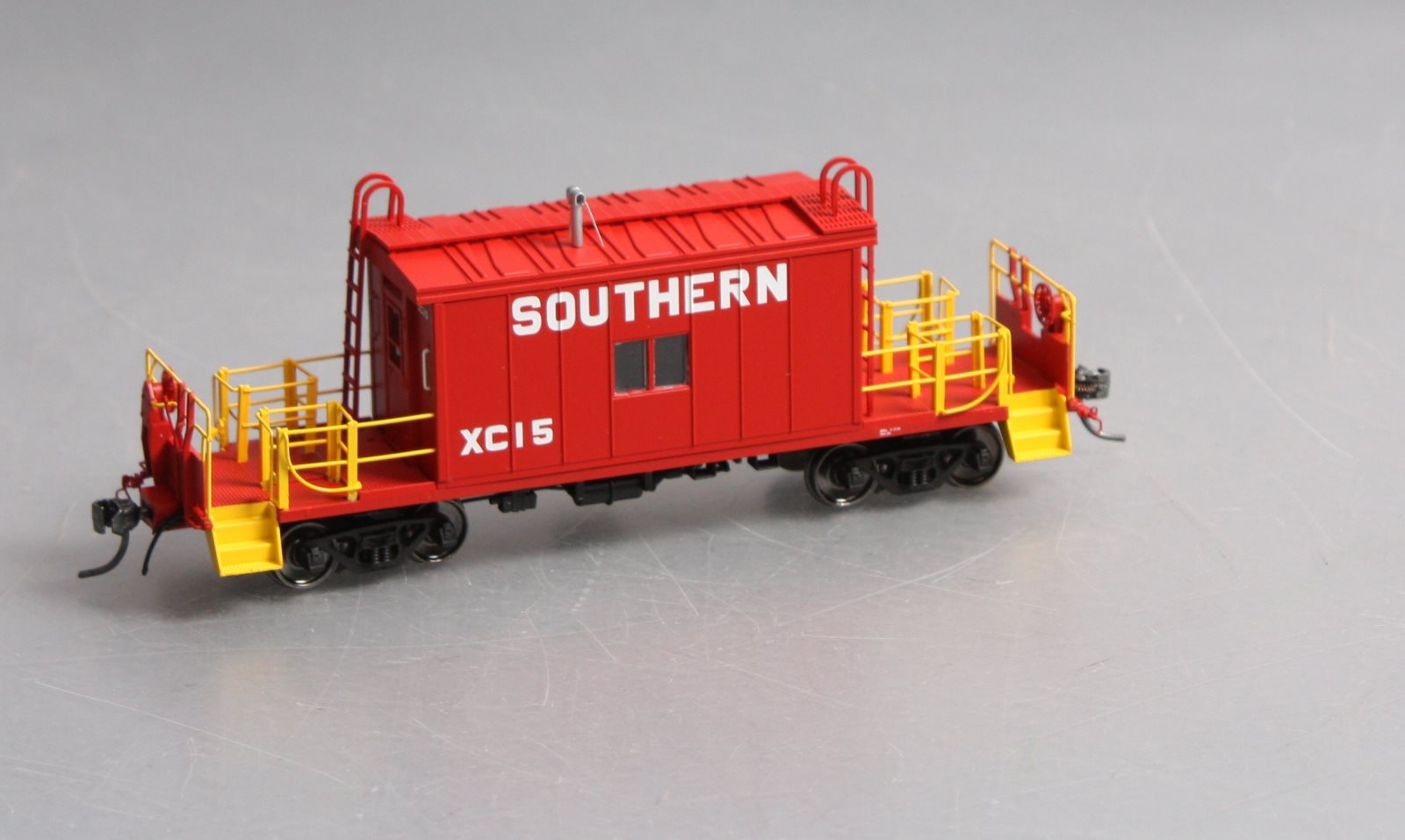 Bluford Shops 35061 Bluford Shops  Steel Transfer Caboose w/Short Roof