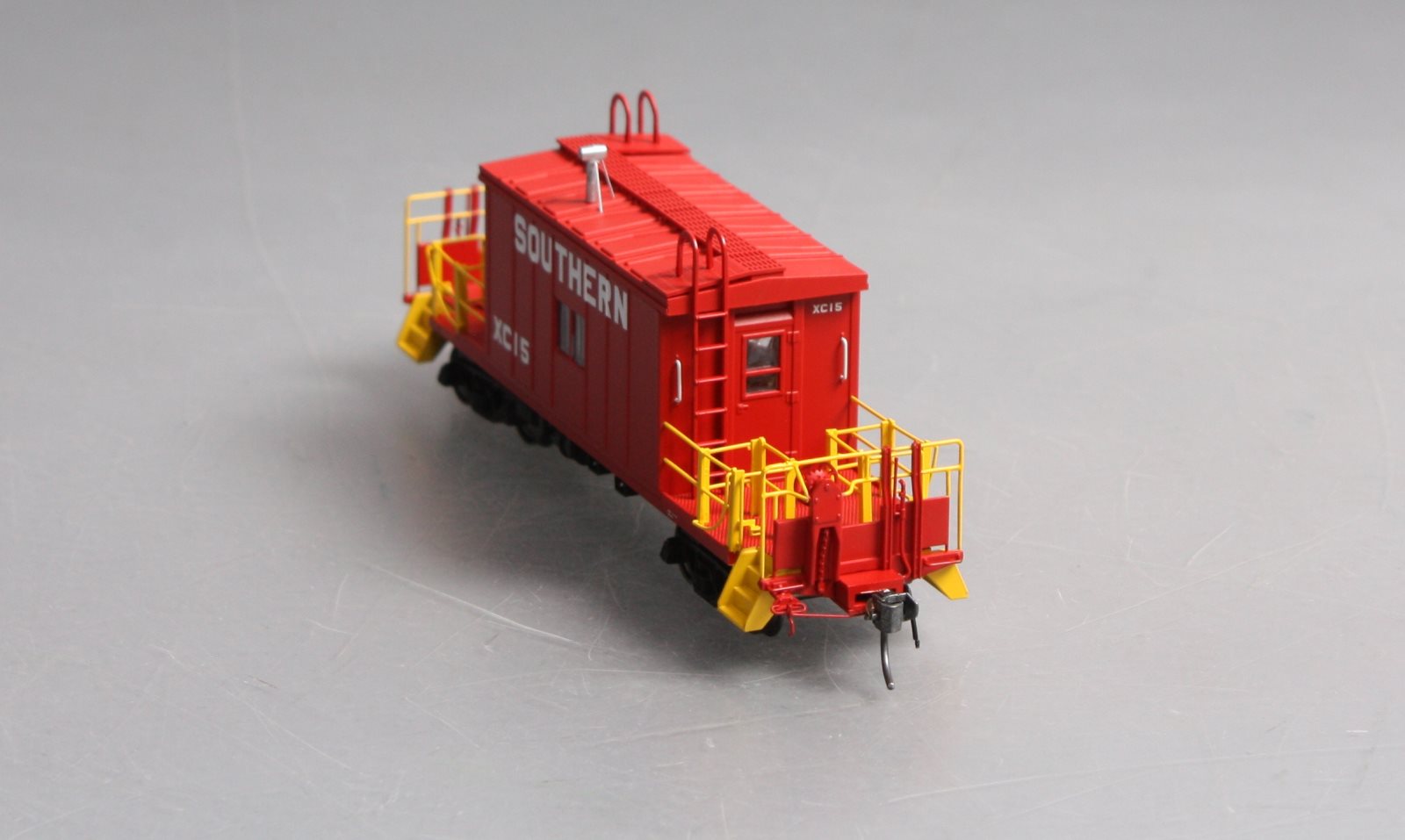 Bluford Shops 35061 Bluford Shops  Steel Transfer Caboose w/Short Roof
