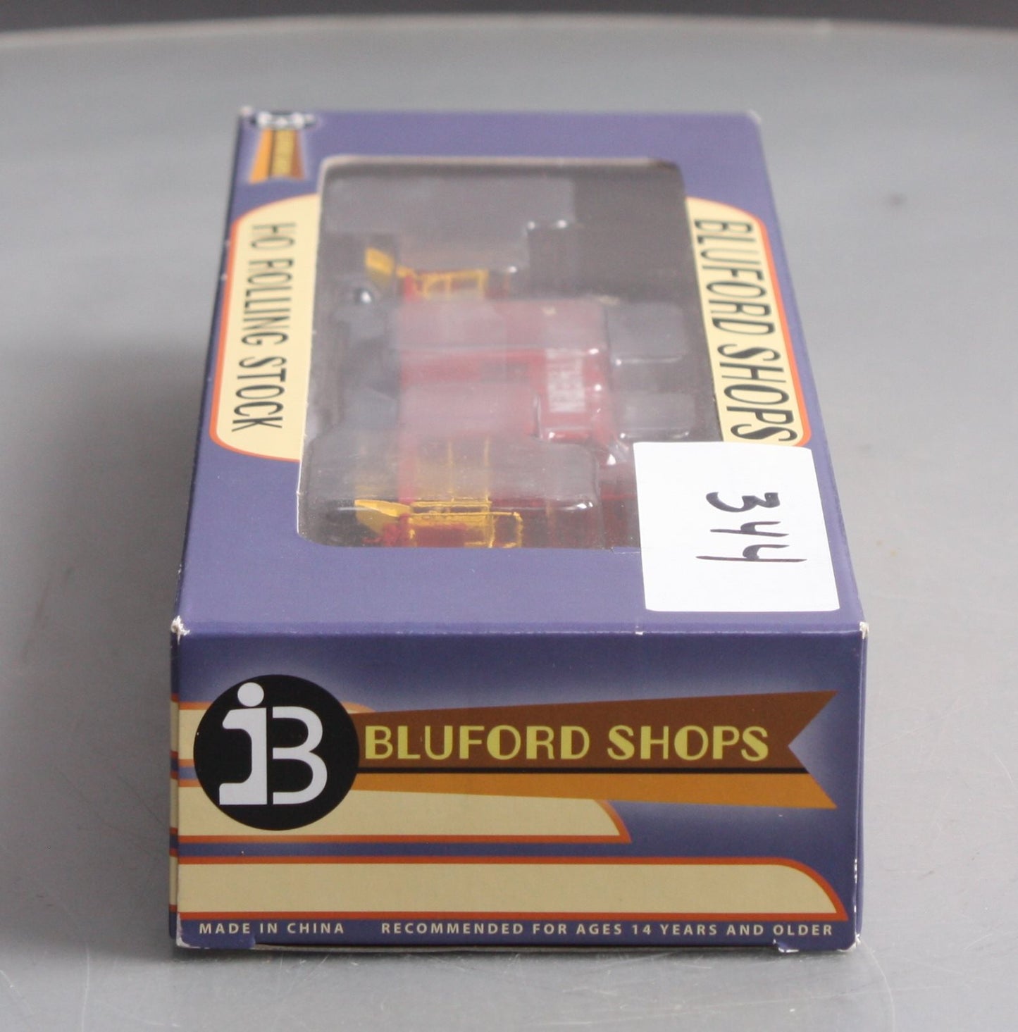 Bluford Shops 35061 Bluford Shops  Steel Transfer Caboose w/Short Roof