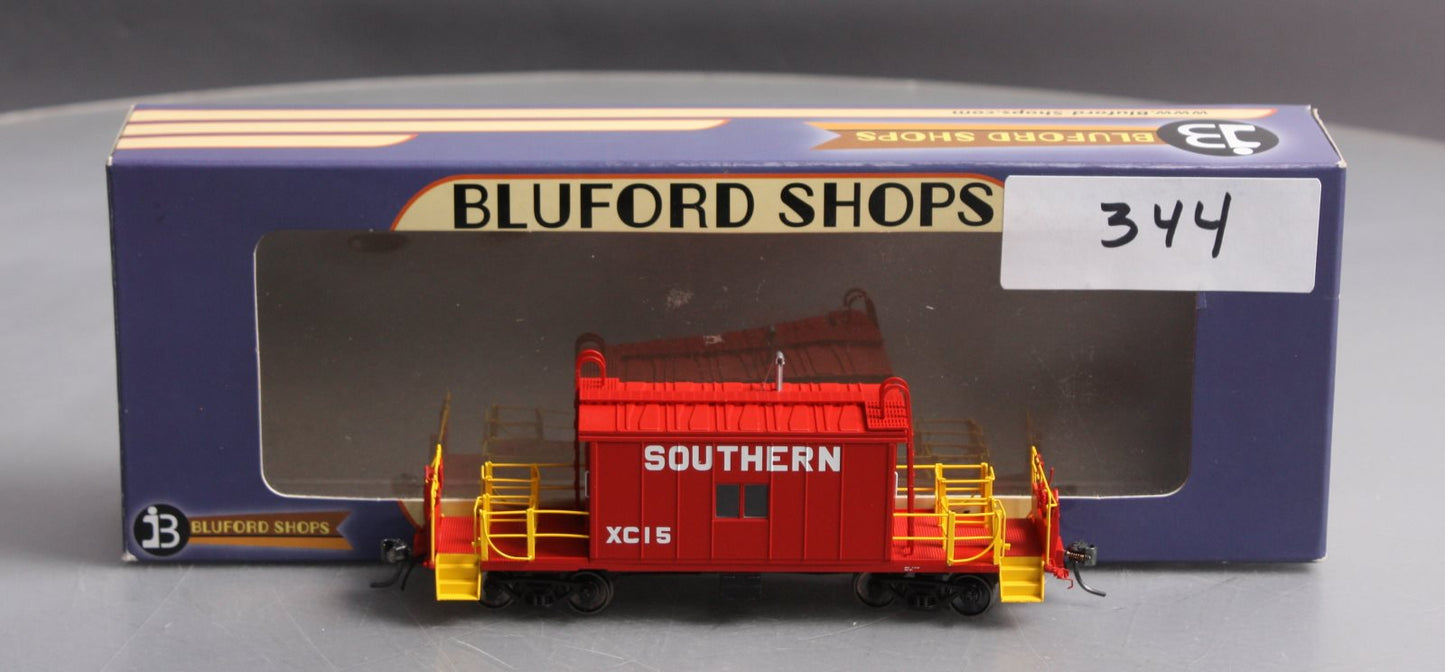 Bluford Shops 35061 Bluford Shops  Steel Transfer Caboose w/Short Roof