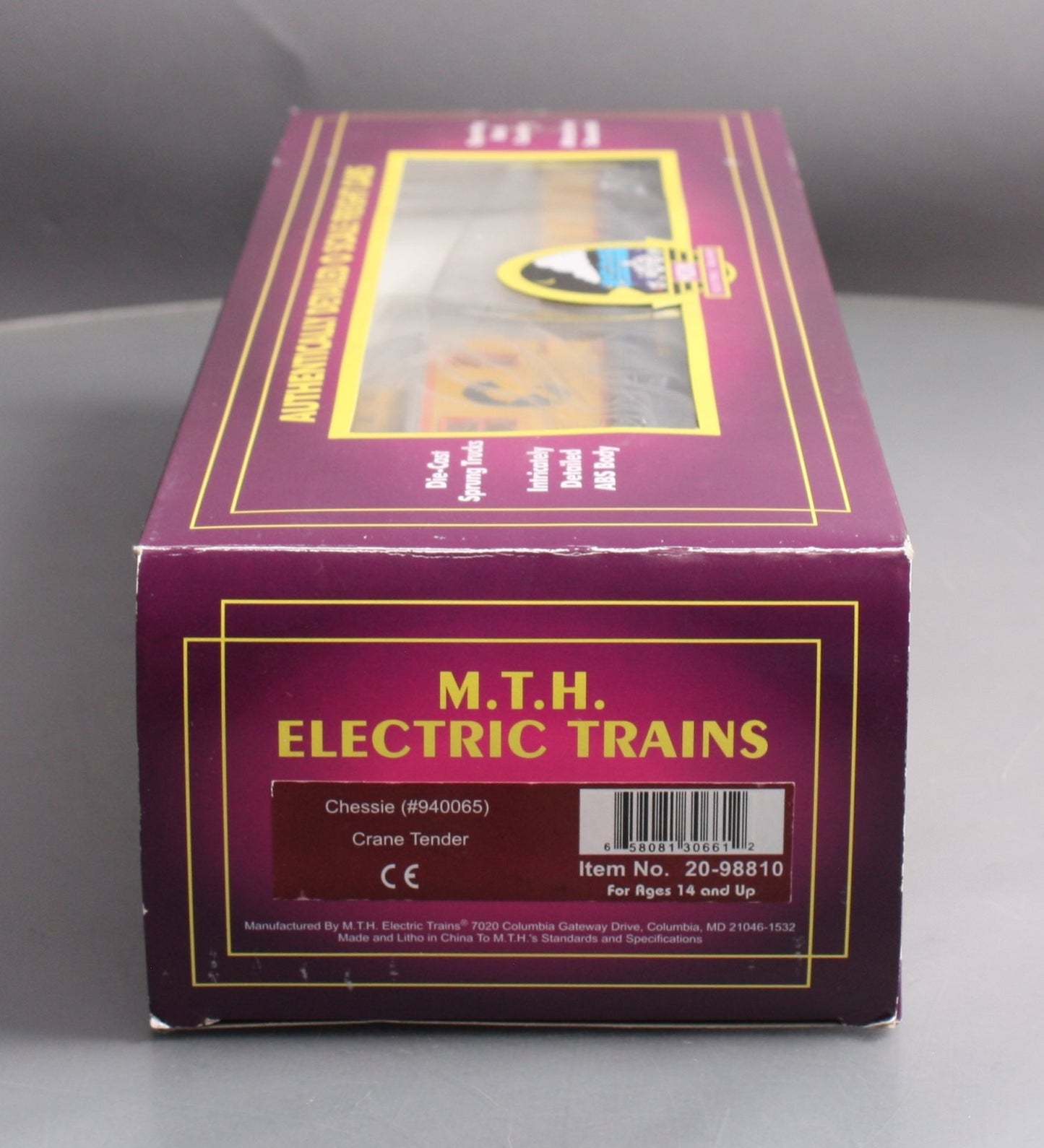 MTH 20-98810 O Chessie Crane Tender