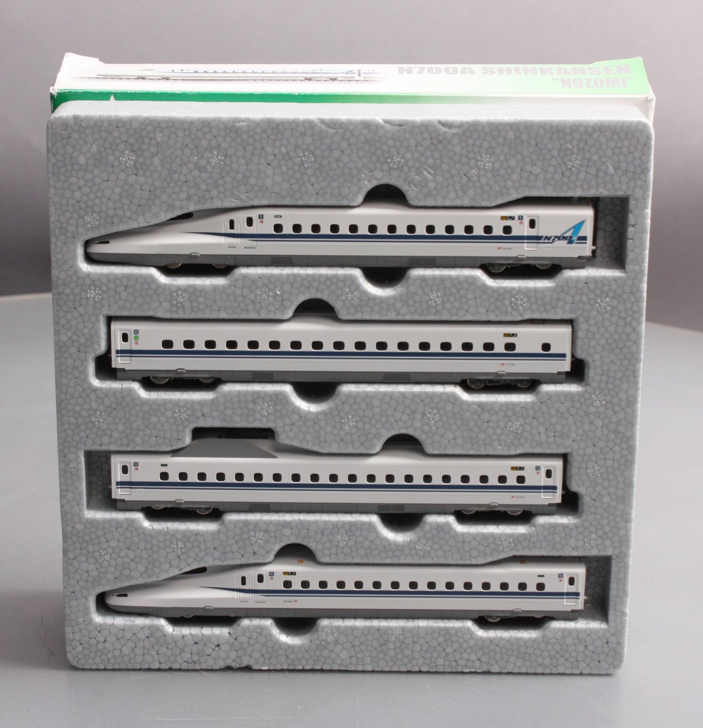 Kato 10-1174 N Nozomi N700A 4-Car Base Train Only Set Standard DC