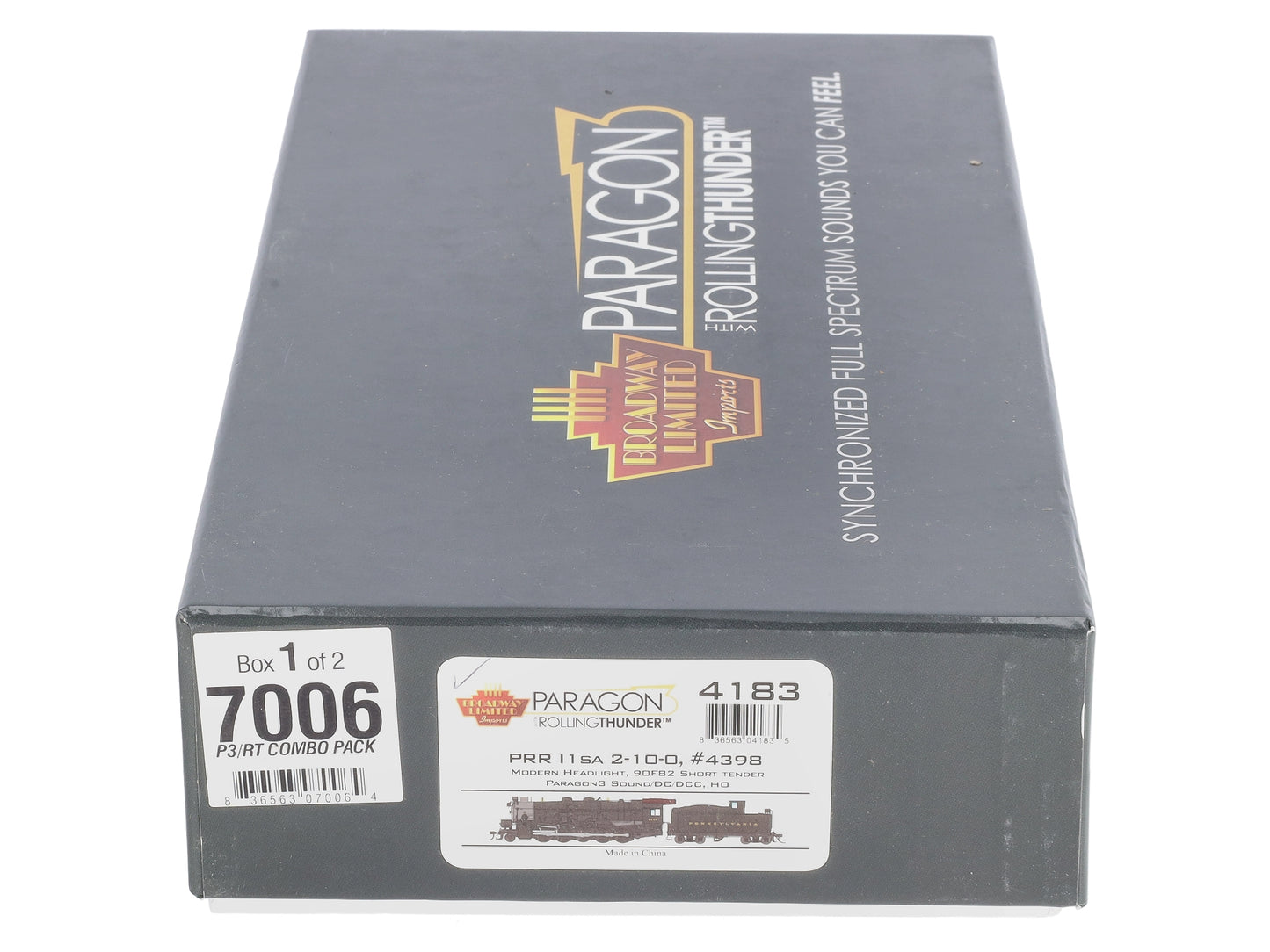 Broadway Limited 4183 HO PRR 2-10-0 Steam Loco & Tender #4398 w/DC/DCC/Sound