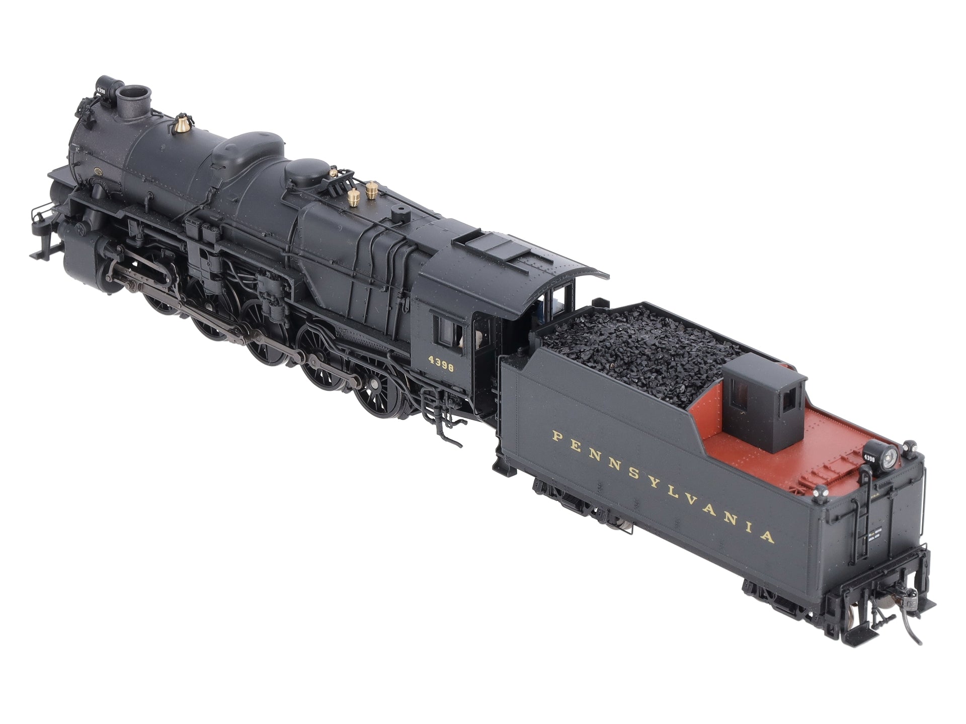 Broadway Limited 4183 HO PRR 2-10-0 Steam Loco & Tender #4398 w/DC/DCC/Sound