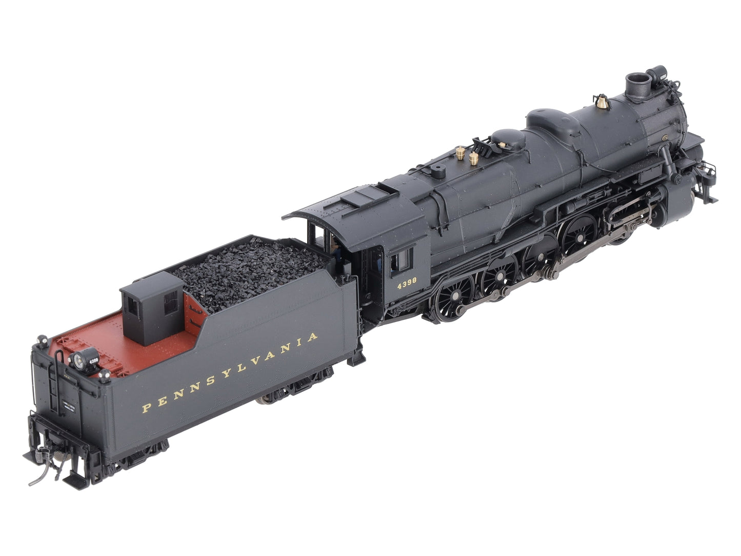 Broadway Limited 4183 HO PRR 2-10-0 Steam Loco & Tender #4398 w/DC/DCC/Sound