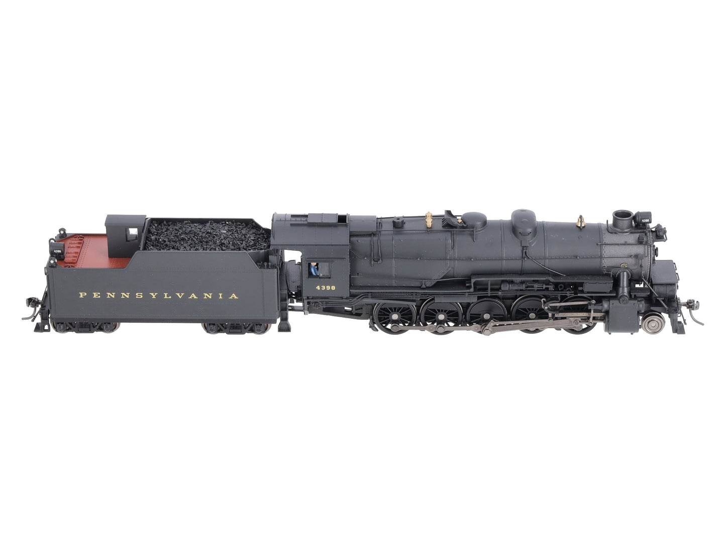 Broadway Limited 4183 HO PRR 2-10-0 Steam Loco & Tender #4398 w/DC/DCC/Sound