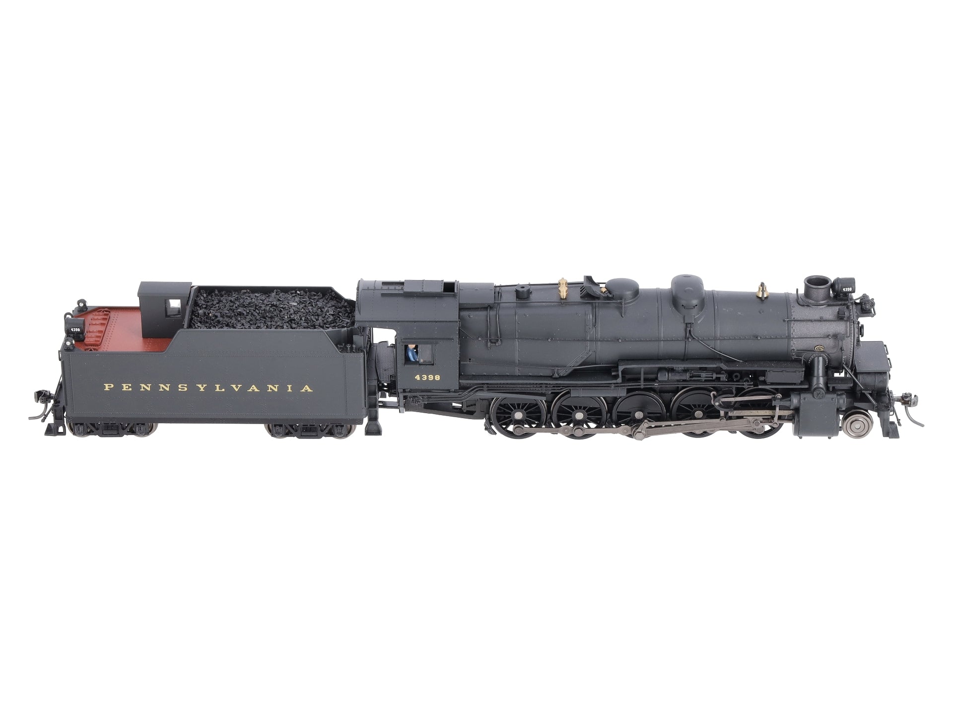 Broadway Limited 4183 HO PRR 2-10-0 Steam Loco & Tender #4398 w/DC/DCC/Sound