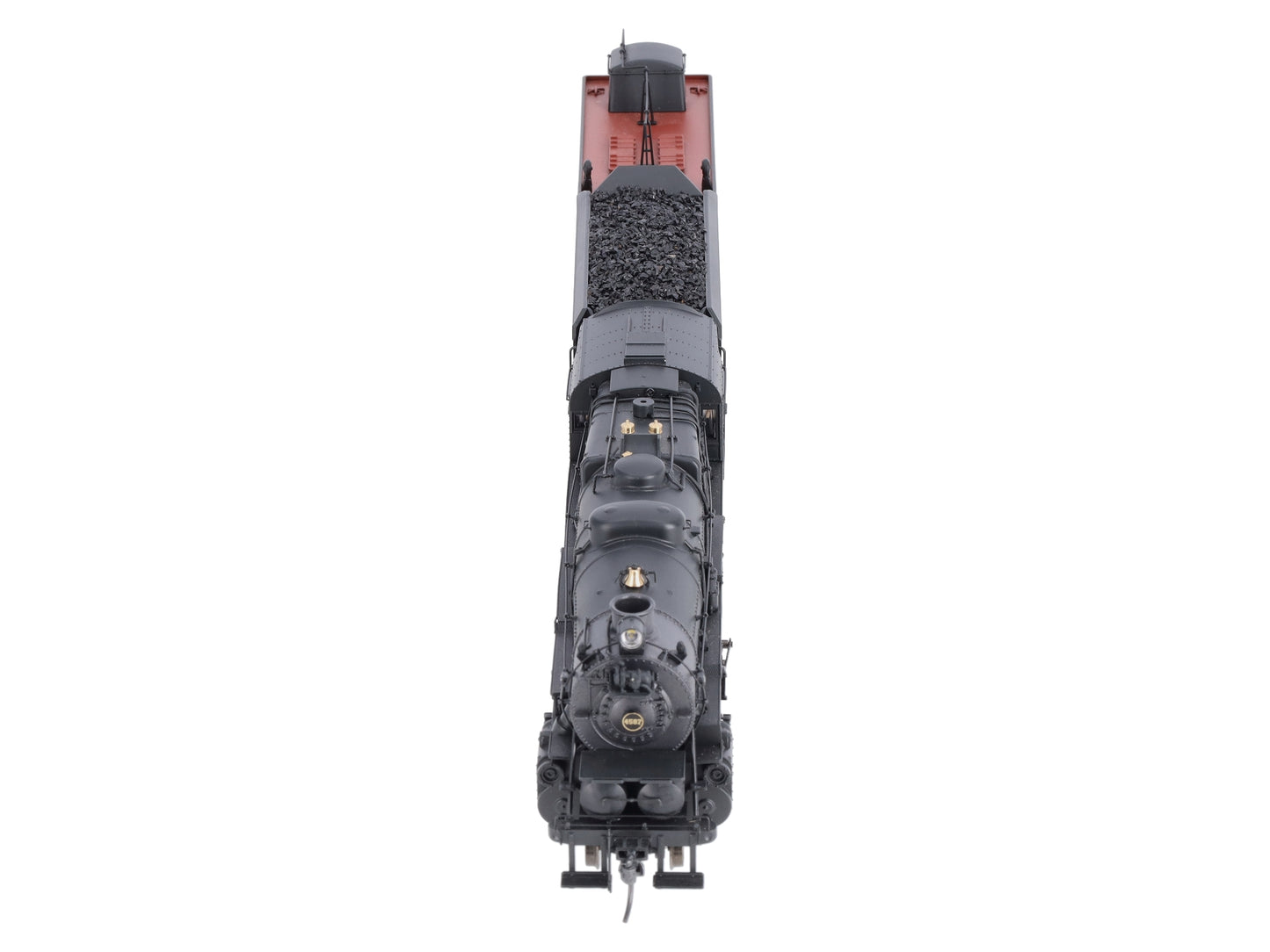 Broadway Limited 4186 HO PRR 2-10-0 Steam Loco & Tender #4587 w/DC/DCC/Sound