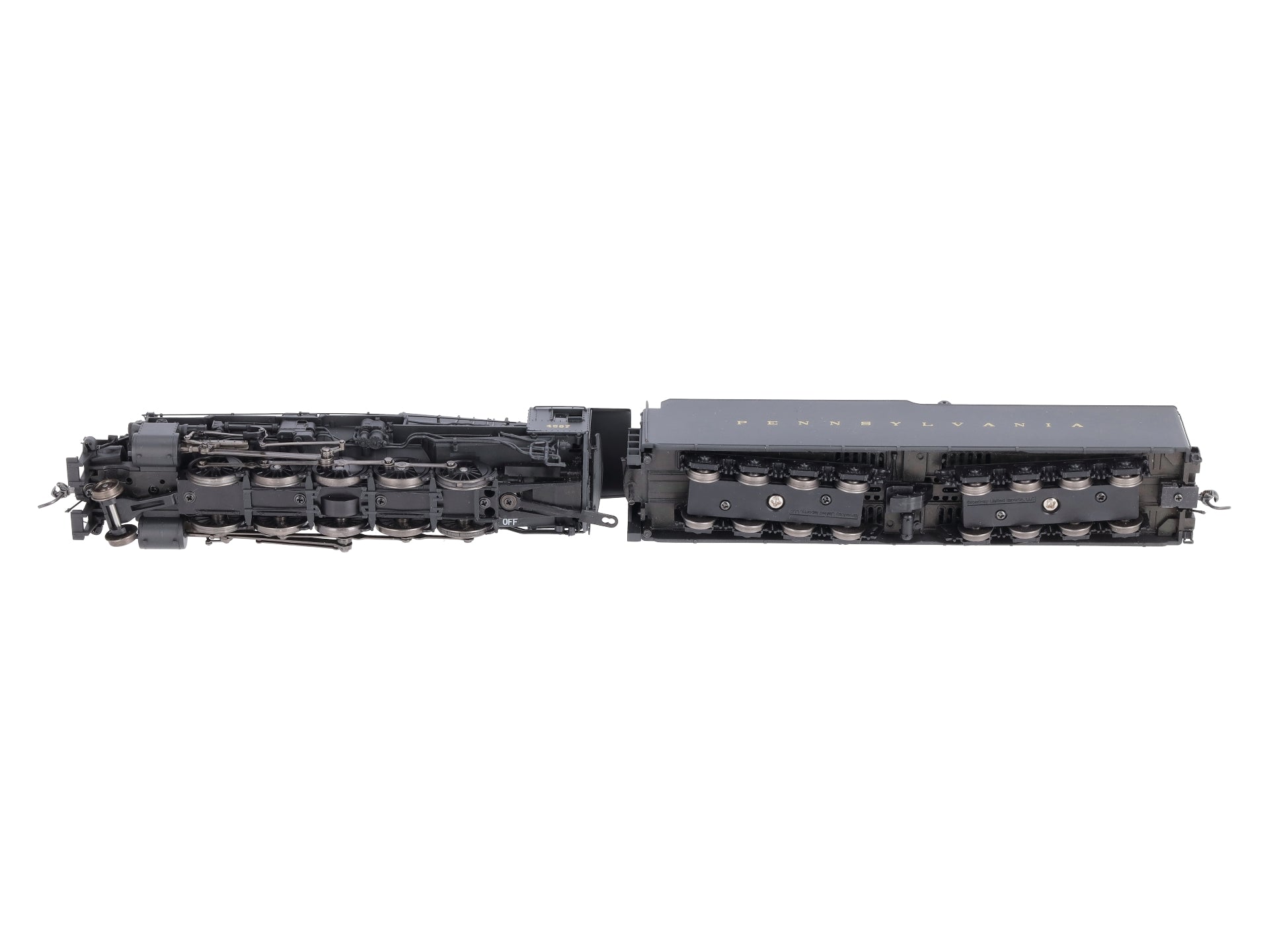 Broadway Limited 4186 HO PRR 2-10-0 Steam Loco & Tender #4587 w/DC/DCC/Sound
