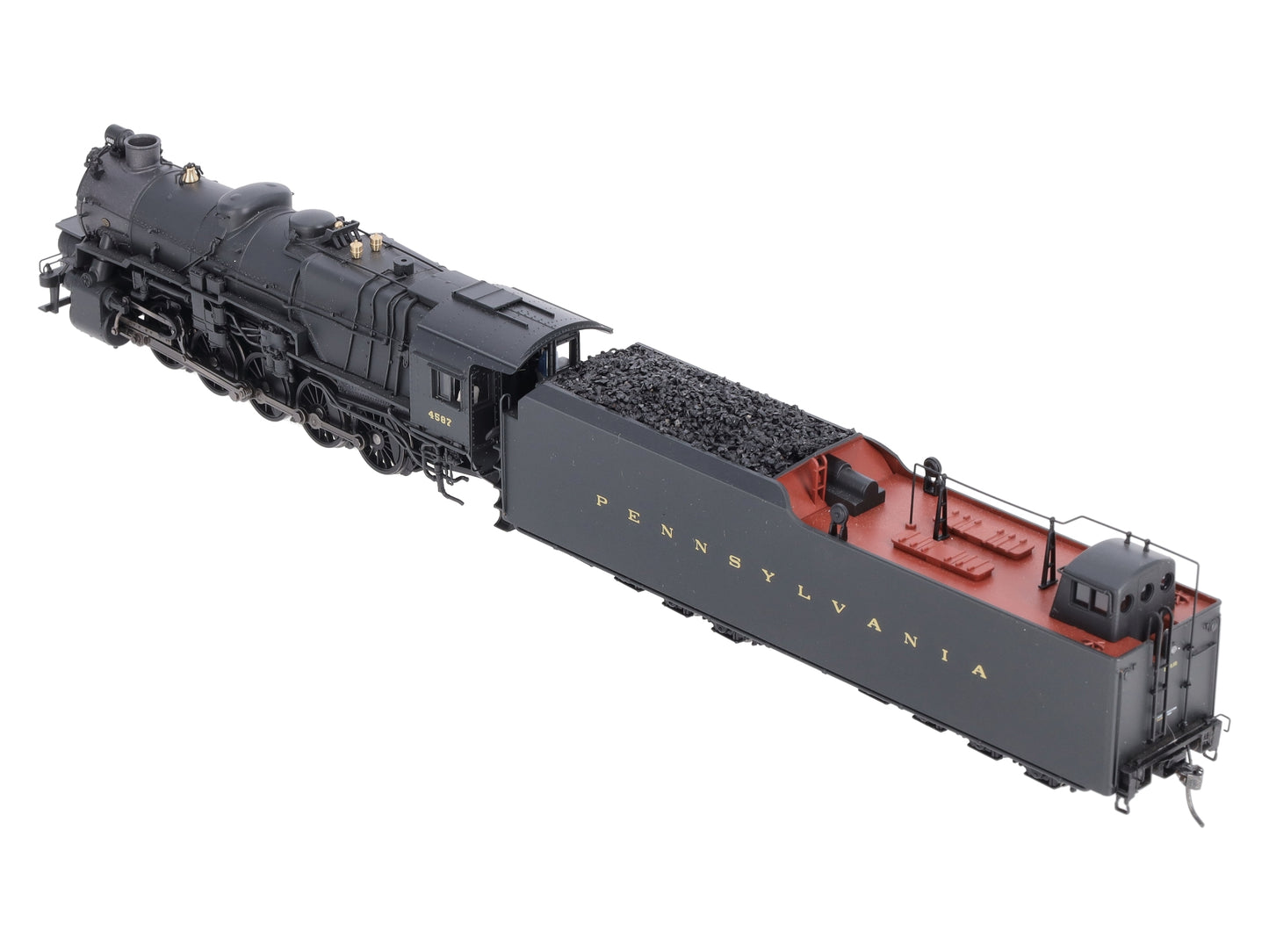 Broadway Limited 4186 HO PRR 2-10-0 Steam Loco & Tender #4587 w/DC/DCC/Sound