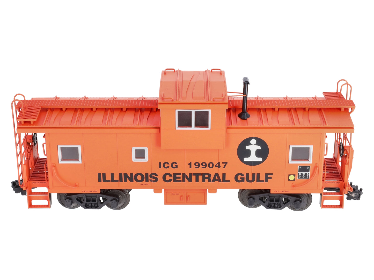 USA Trains 12122 G Illinois Central Gulf Extended Vision Caboose #199047